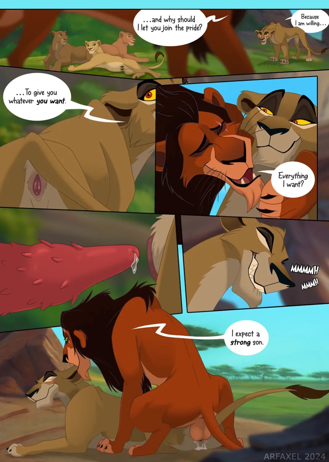 [ArfAxel] Scar's Mating Plan (The Lion King) [Ongoing]
