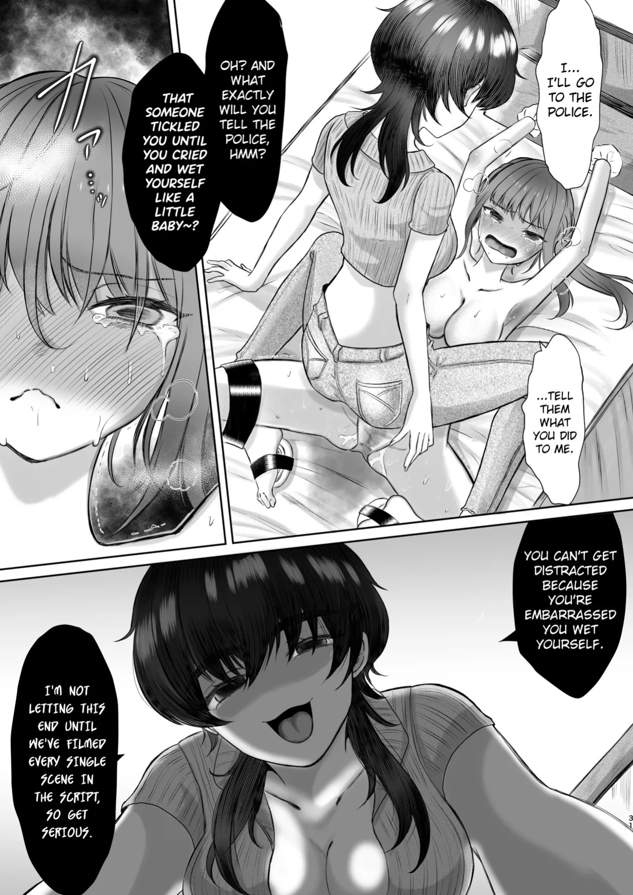 [Dengeki Uzura Iinkai] Tickle Endurance Lesson For The Cocky Girl: It Won't Stop Until You Follow The Script To The Letter!