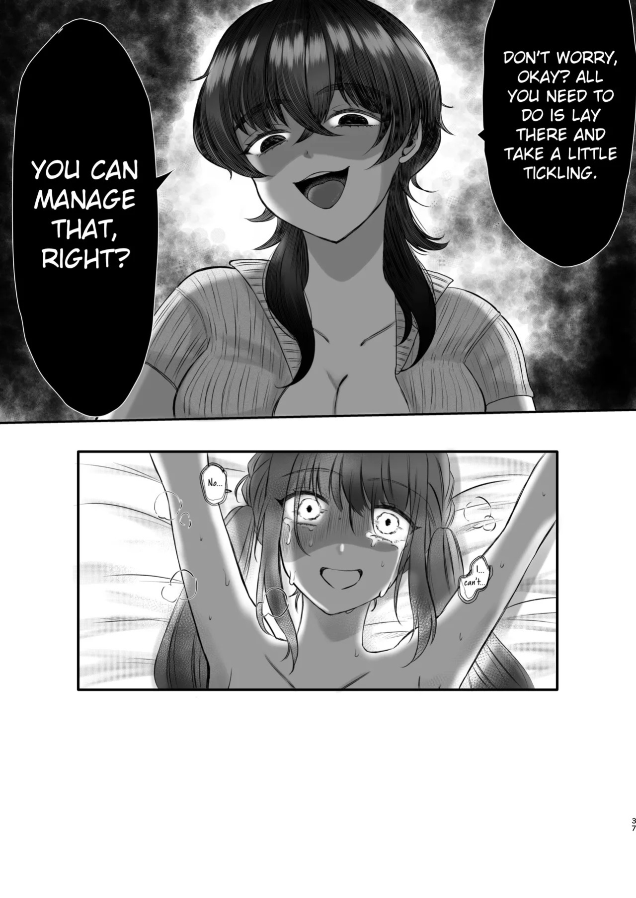 [Dengeki Uzura Iinkai] Tickle Endurance Lesson For The Cocky Girl: It Won't Stop Until You Follow The Script To The Letter!
