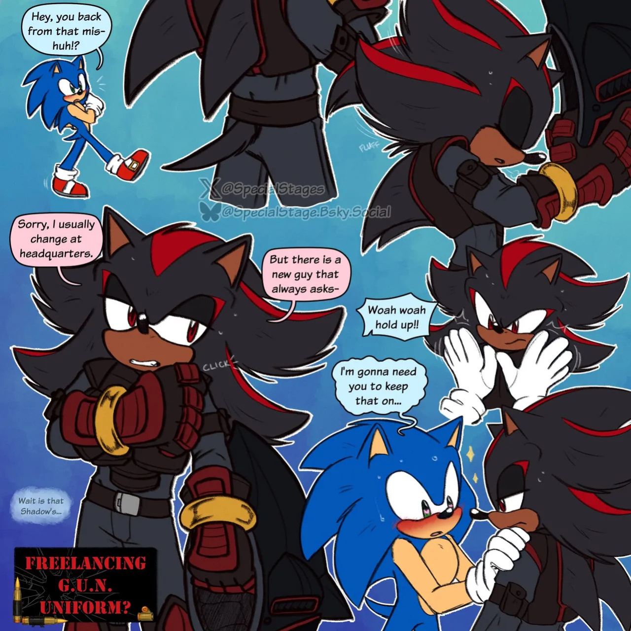 [specialstages] Untitled GUN Uniform Comic (Sonic the Hedgehog)