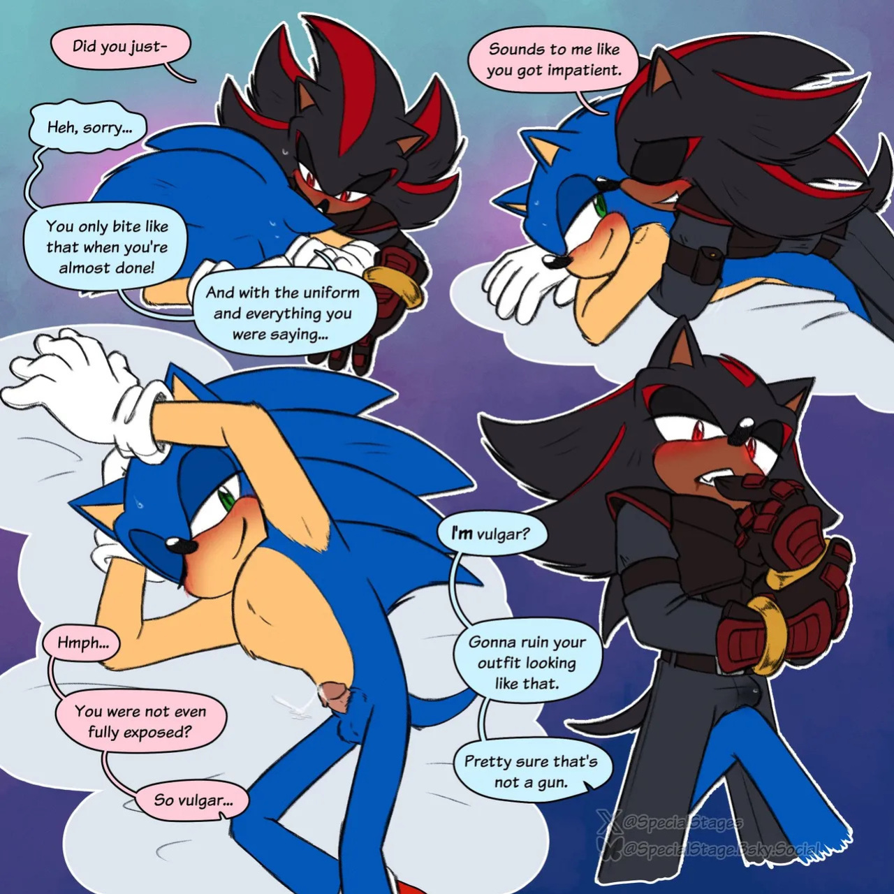 [specialstages] Untitled GUN Uniform Comic (Sonic the Hedgehog)