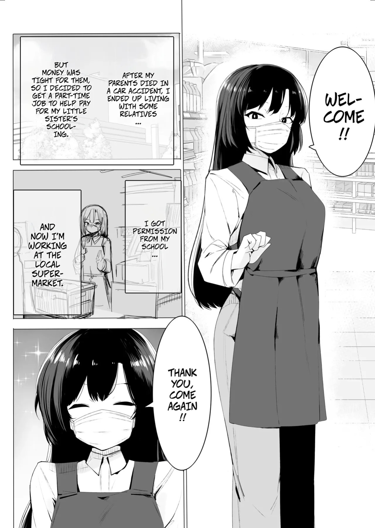 [Kongarin (Shiromaki Mizuga)] A Gal Using Her Body To Make Extra Money At Her Part-time Job