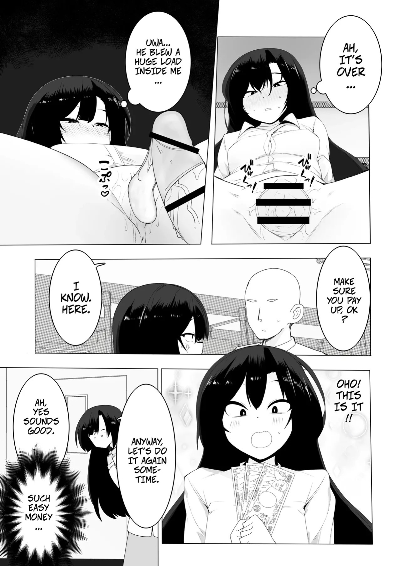 [Kongarin (Shiromaki Mizuga)] A Gal Using Her Body To Make Extra Money At Her Part-time Job