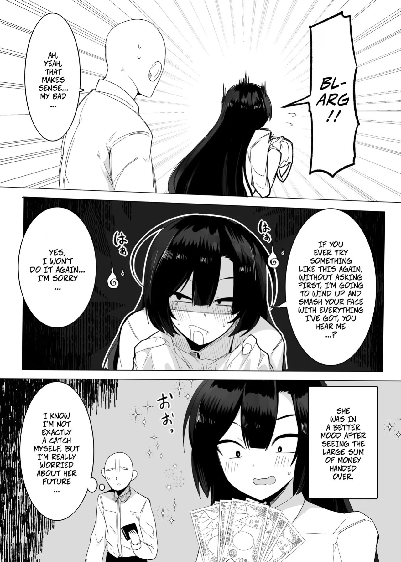 [Kongarin (Shiromaki Mizuga)] A Gal Using Her Body To Make Extra Money At Her Part-time Job