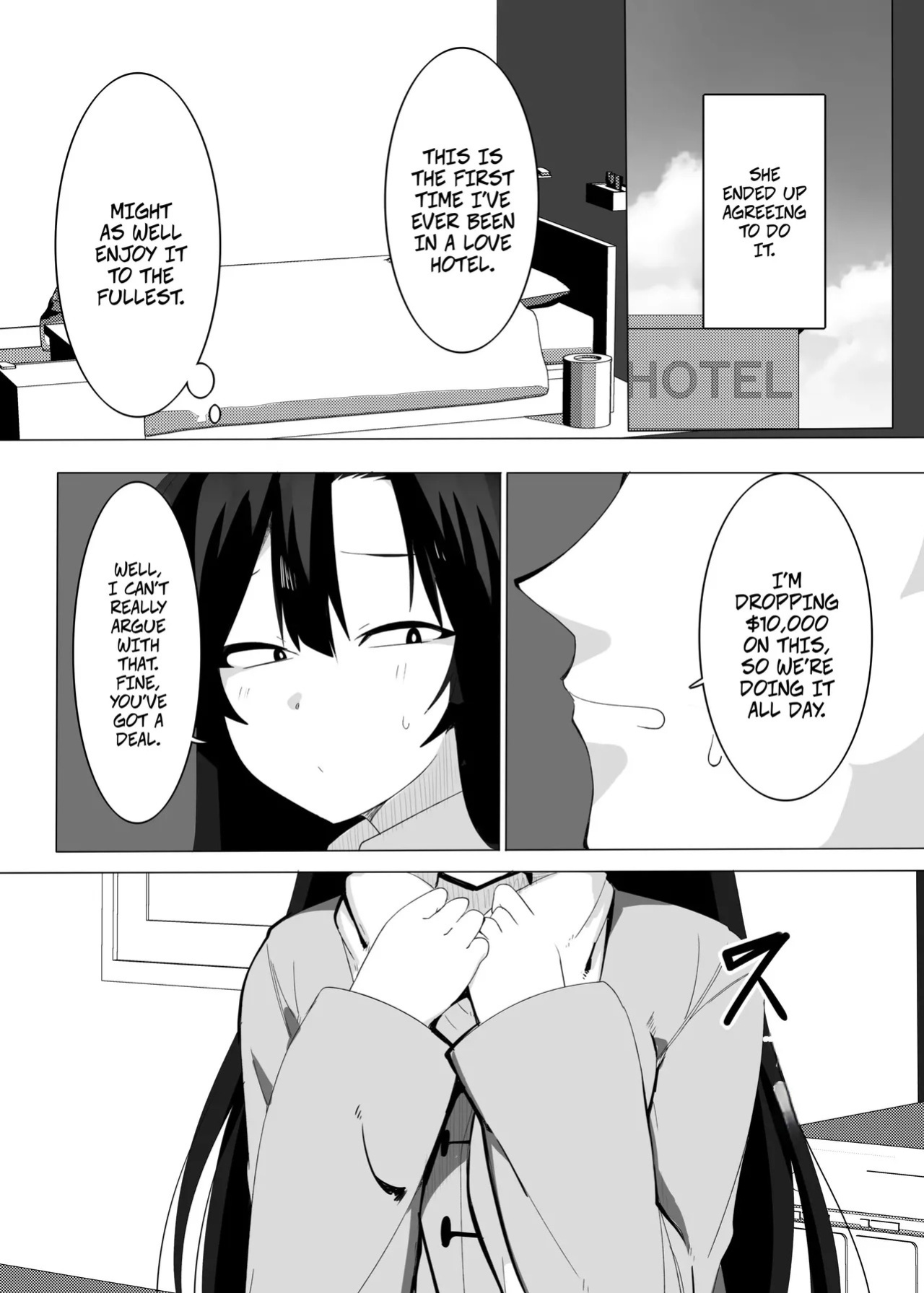 [Kongarin (Shiromaki Mizuga)] A Gal Using Her Body To Make Extra Money At Her Part-time Job