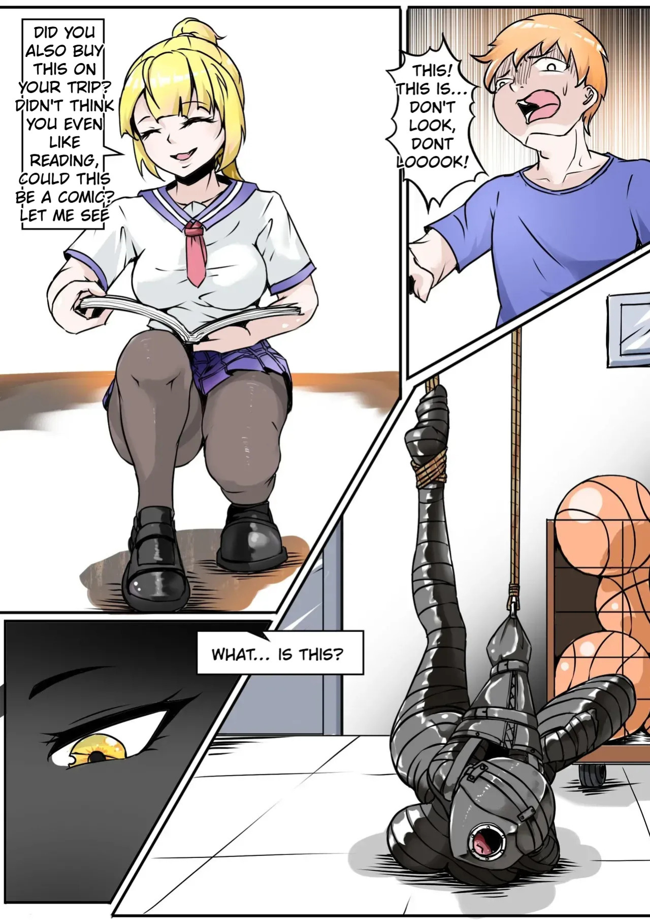 The little sister that can't resist