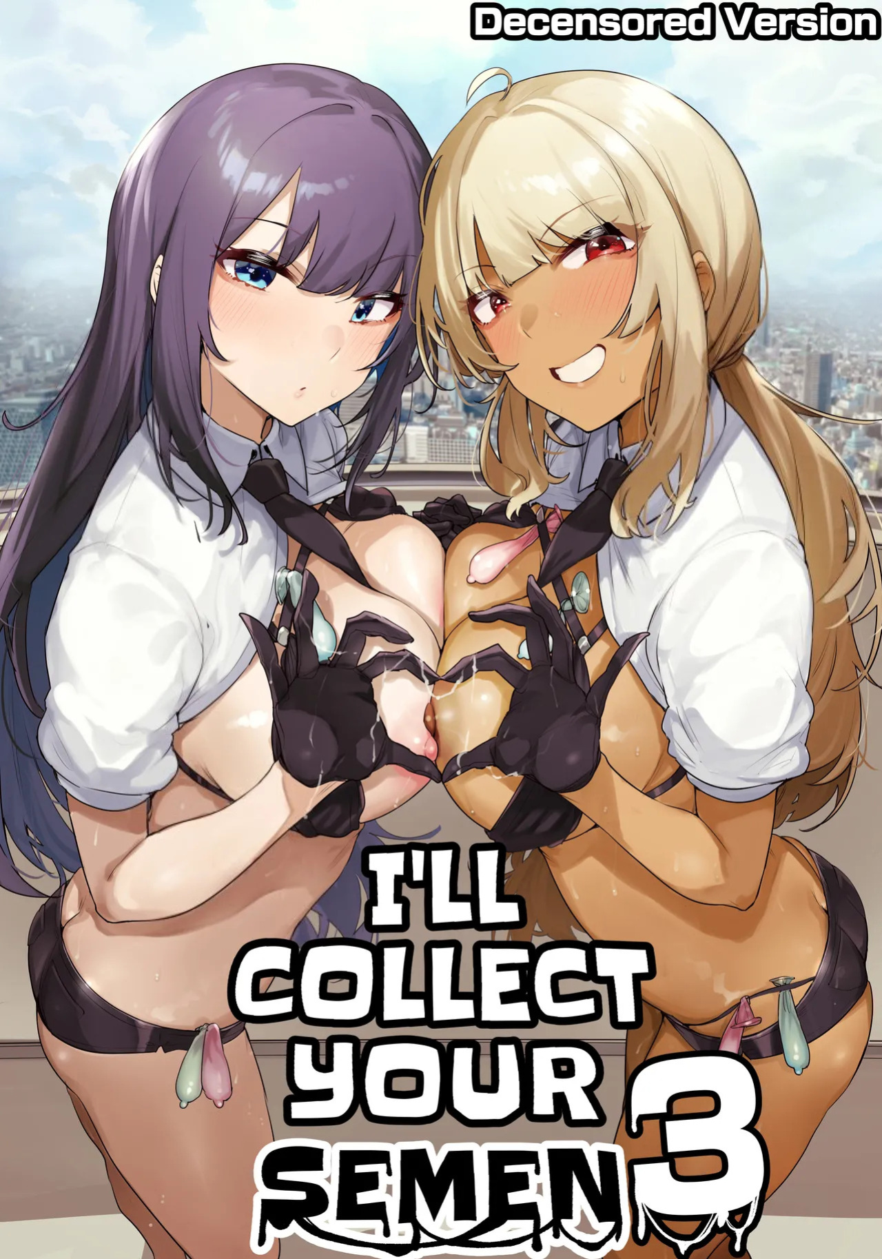 [wakamaker (wakamesan)] Anata no Semen Kaishuu Shimasu 3 | I'll collect your semen 3 [English] [KM_42] [Decensored] [Digital]