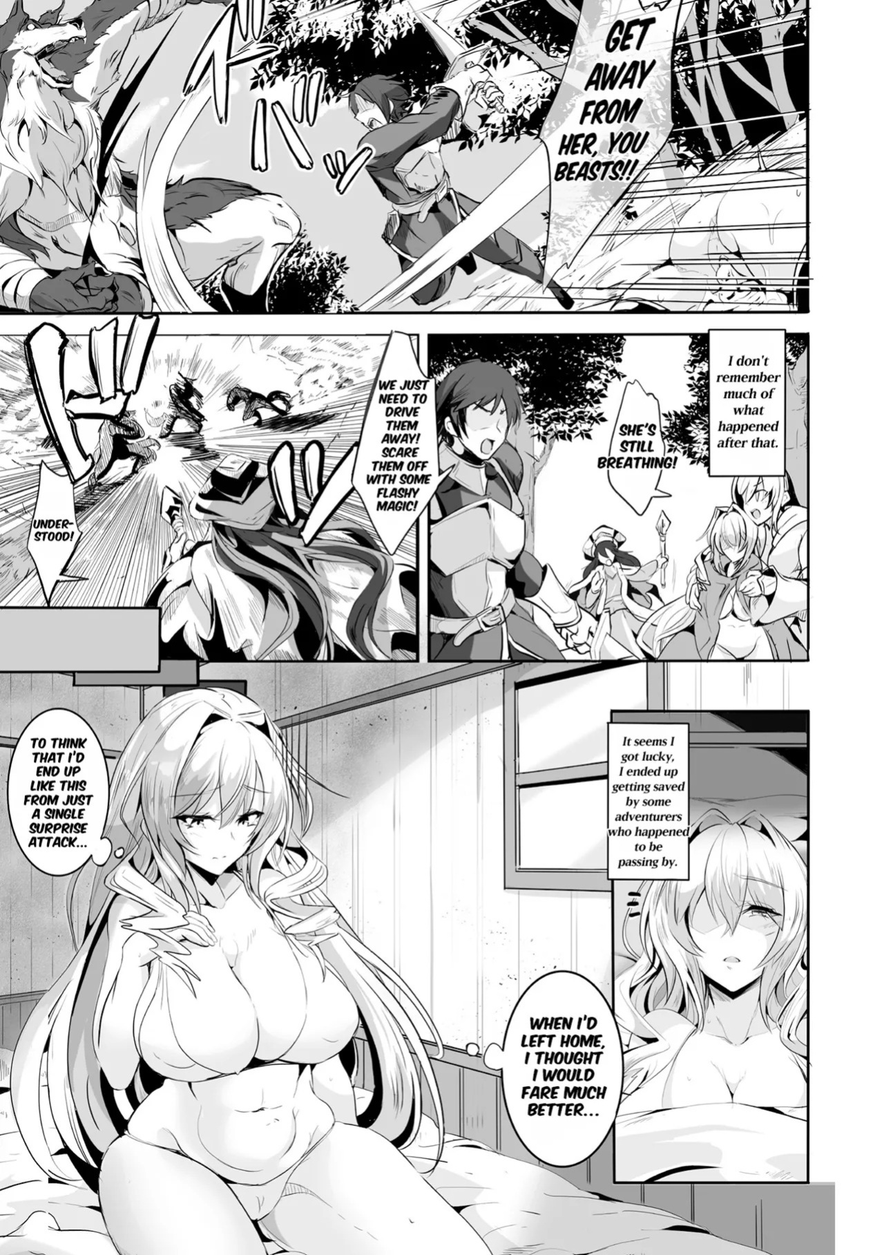 [KaKakaka] The Beast's Meat Bride + Do Your Best! Ciara-chan! (Makete Harande Botehara End) [English] [Digital]