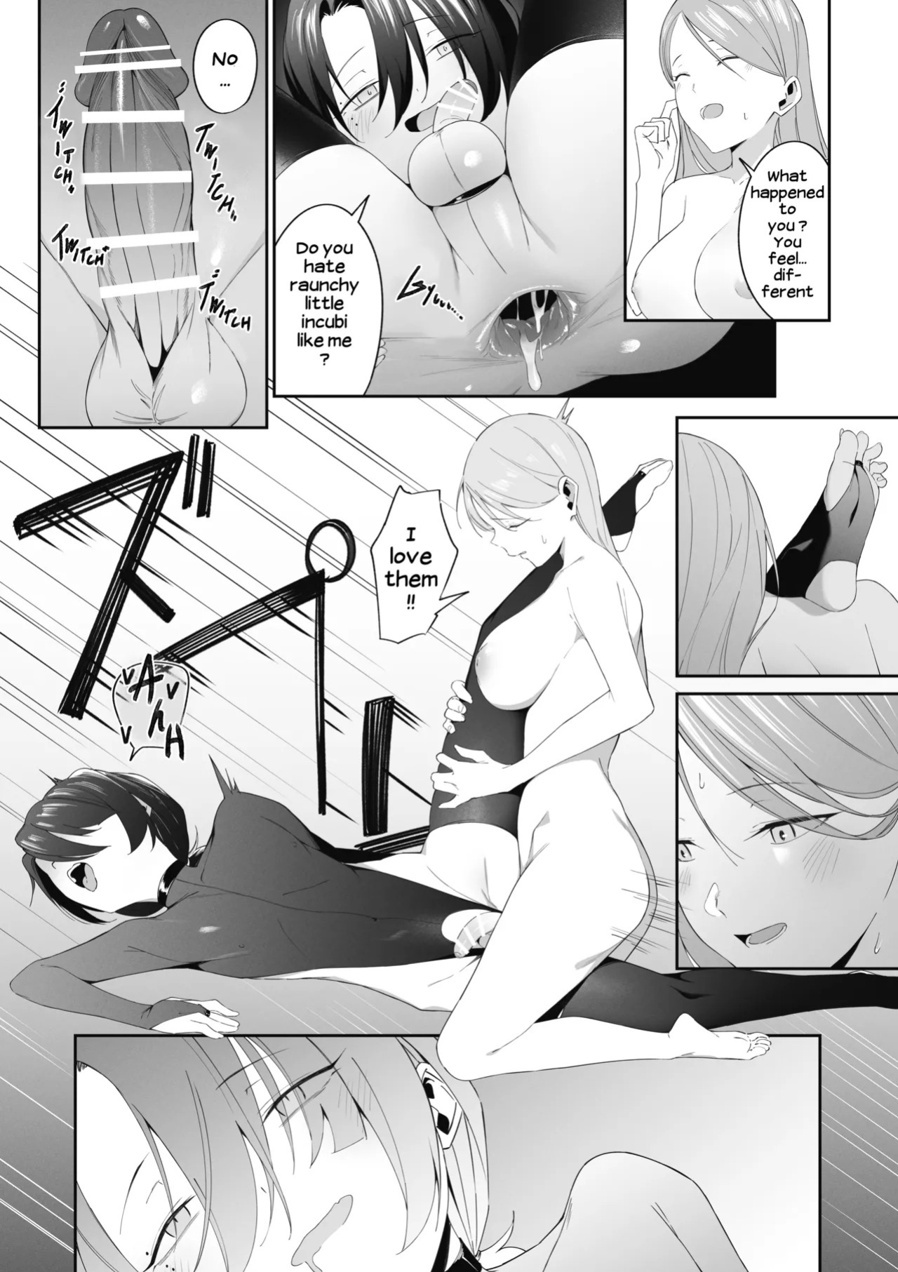 [Uchi no Yoko (Hanamaru Sensei)] Otokonoko Incubus no Kuchuu | Femboy Incubus in Distress [English]