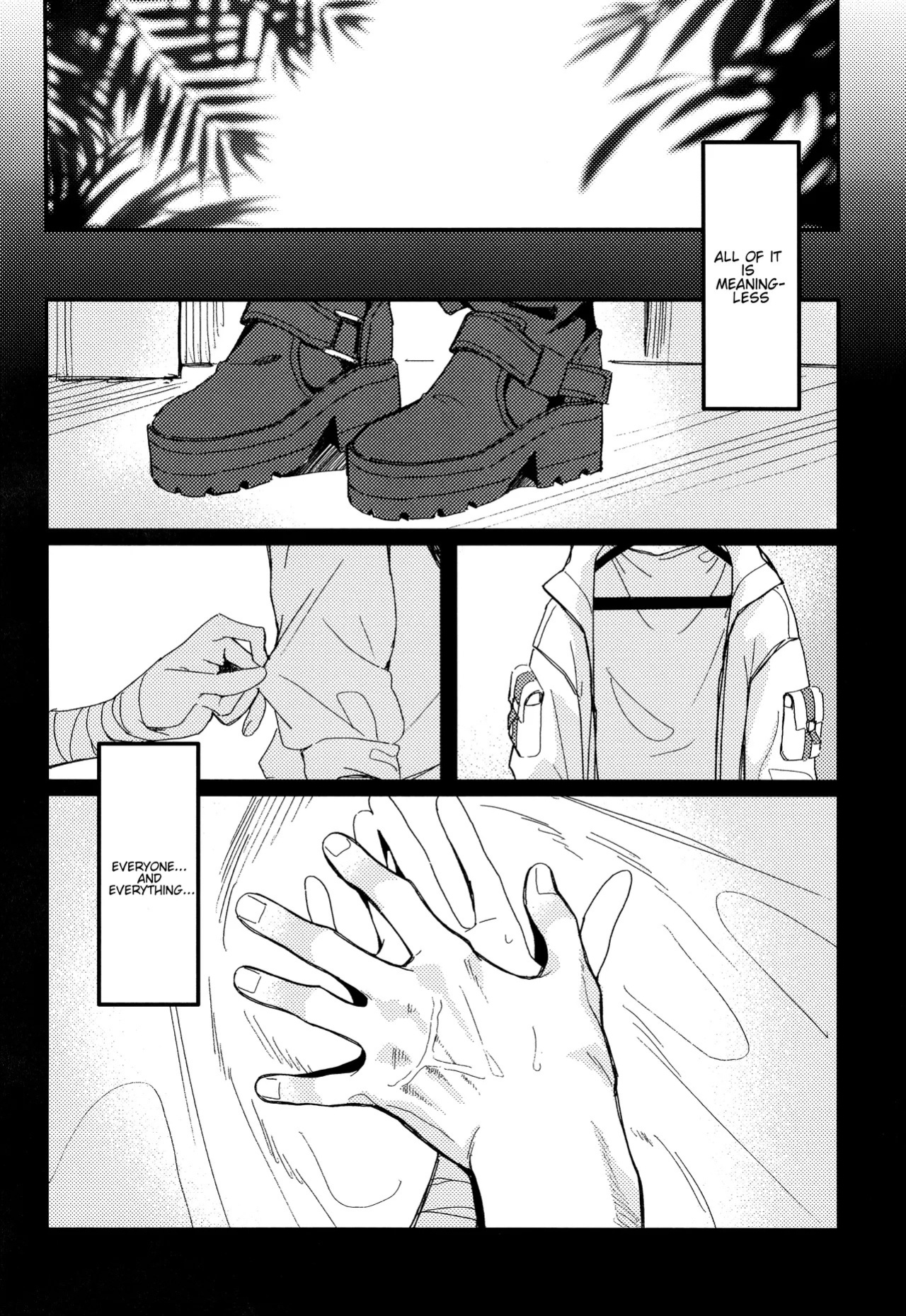 (Ao no Harukaze Chapter 1) [Tosen Heavy Industry (Fataaa)] Kyomu ni Oborete, Yoku o Shiru - Desiderium ex Vacuo (Blue Archive) (English) [TheSoloTrio]