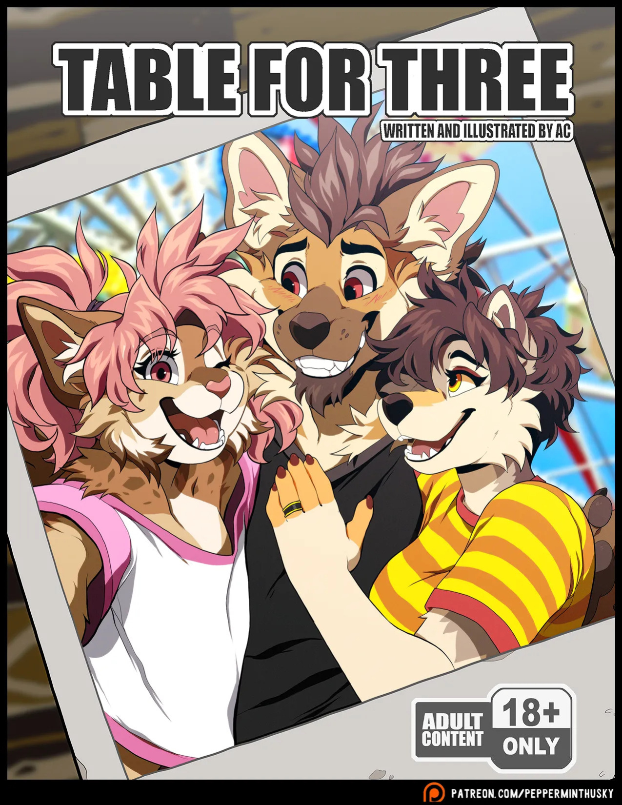 [PeppermintHusky (Roanoak/Ace)] Table for Three: Remix - Chapter 1 (W/ Extras)