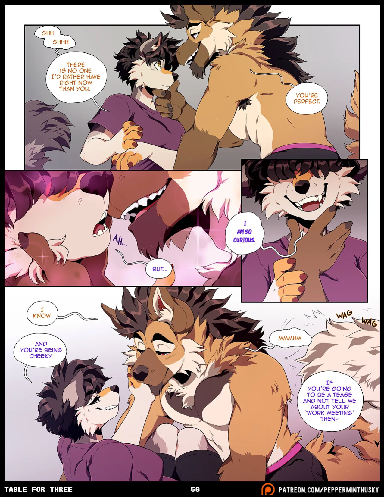 [PeppermintHusky (Roanoak/Ace)] Table for Three: Remix - Chapter 1 (W/ Extras)