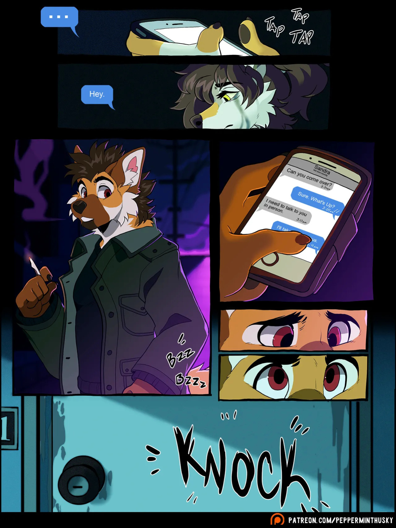 [PeppermintHusky (Roanoak/Ace)] Table for Three: Remix - Chapter 1 (W/ Extras)