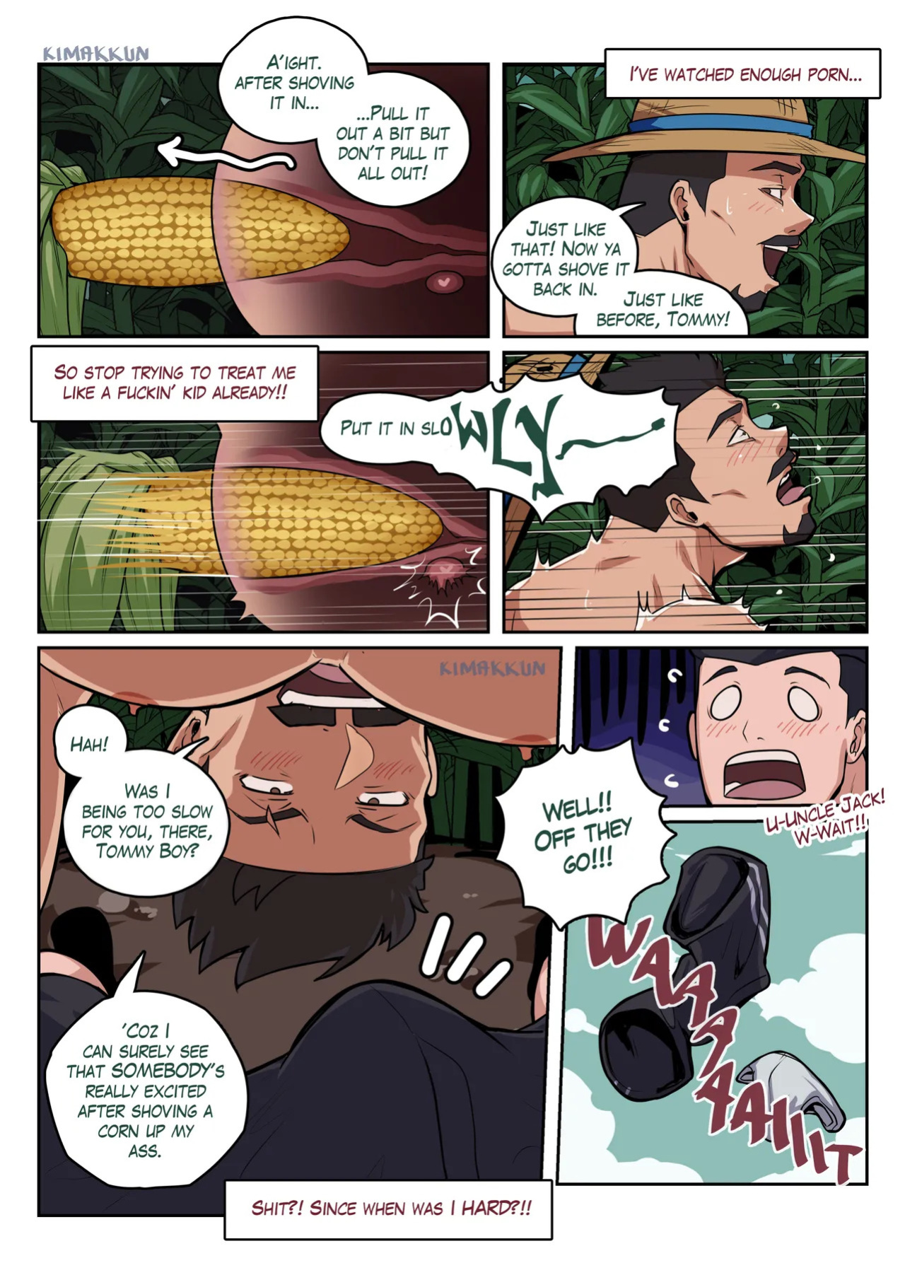 [kimakkun] Me and Uncle Jack [English + Textless & Lineart]