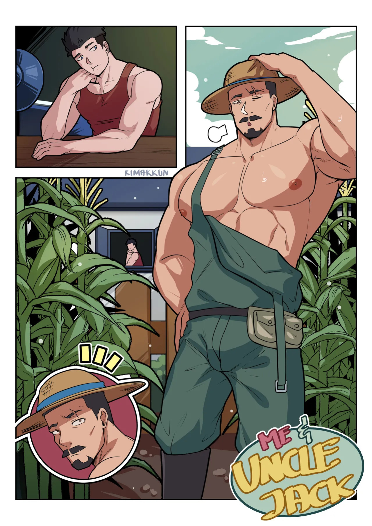 [kimakkun] Me and Uncle Jack [English + Textless & Lineart]