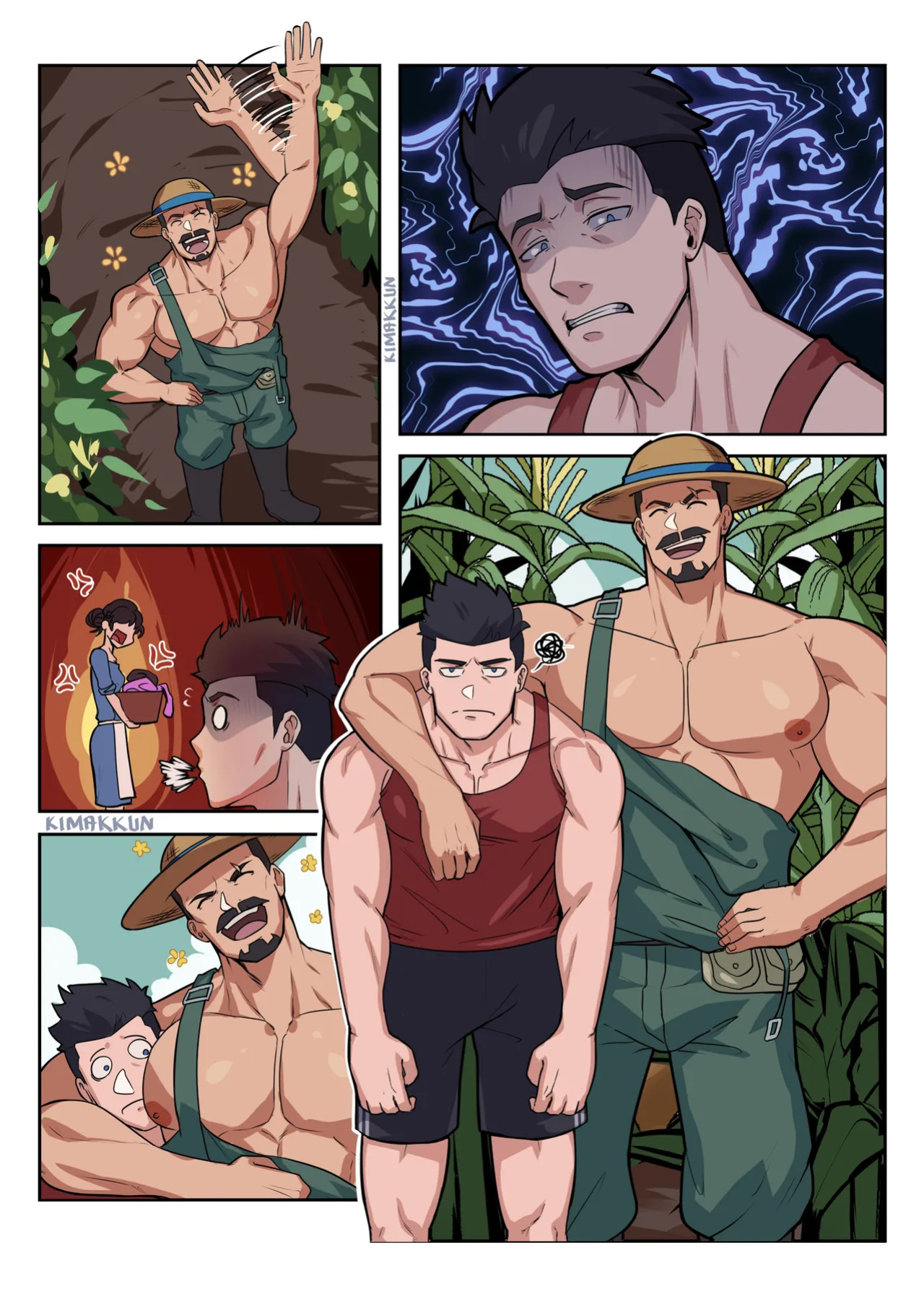 [kimakkun] Me and Uncle Jack [English + Textless & Lineart]