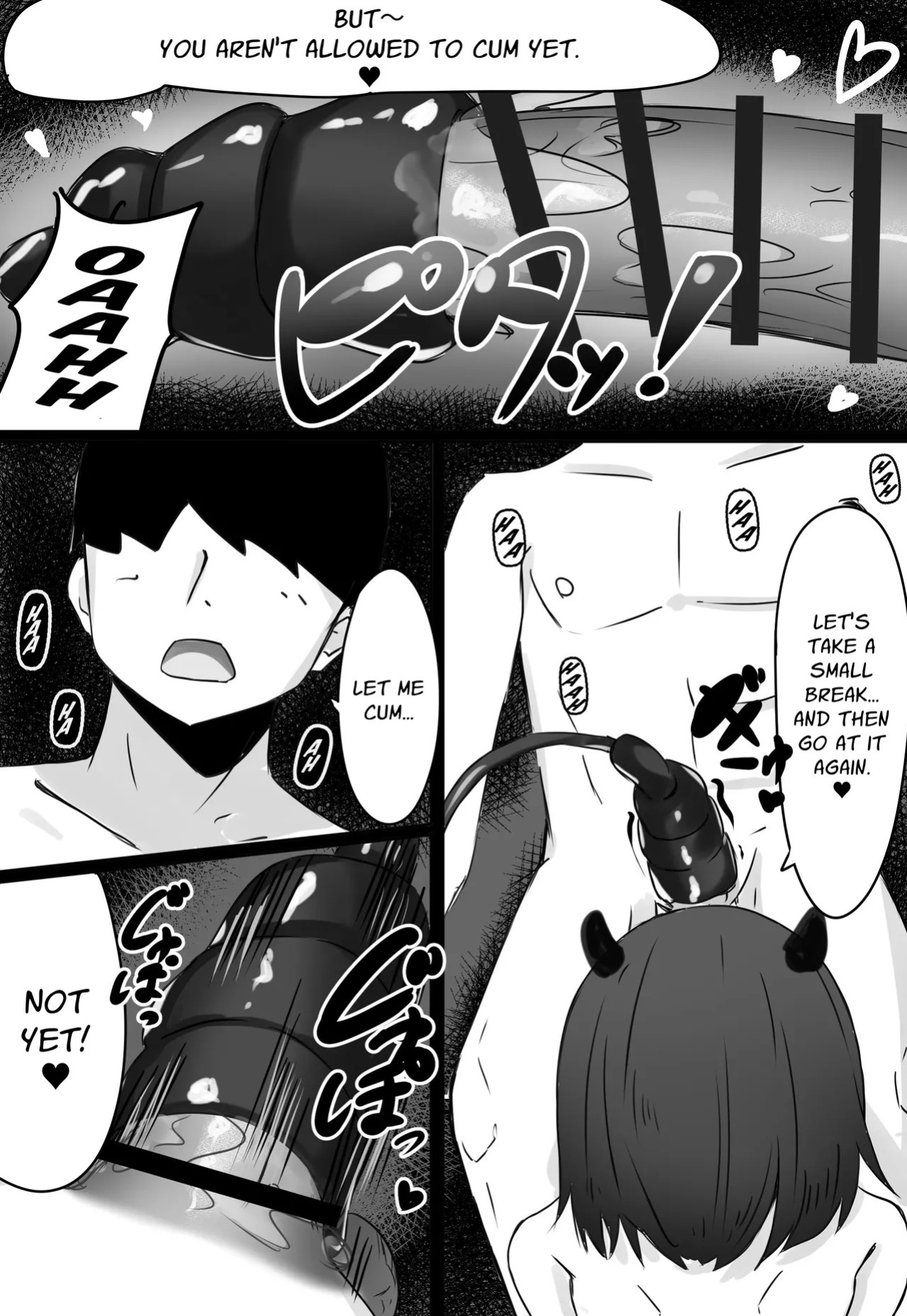 [Merukuran (Rakunagaku)] Kouhai Succubus-chan wa Senpai o Jirashitai! | The Succubus At Work Is A Teaser! [English] [Nikuchan]