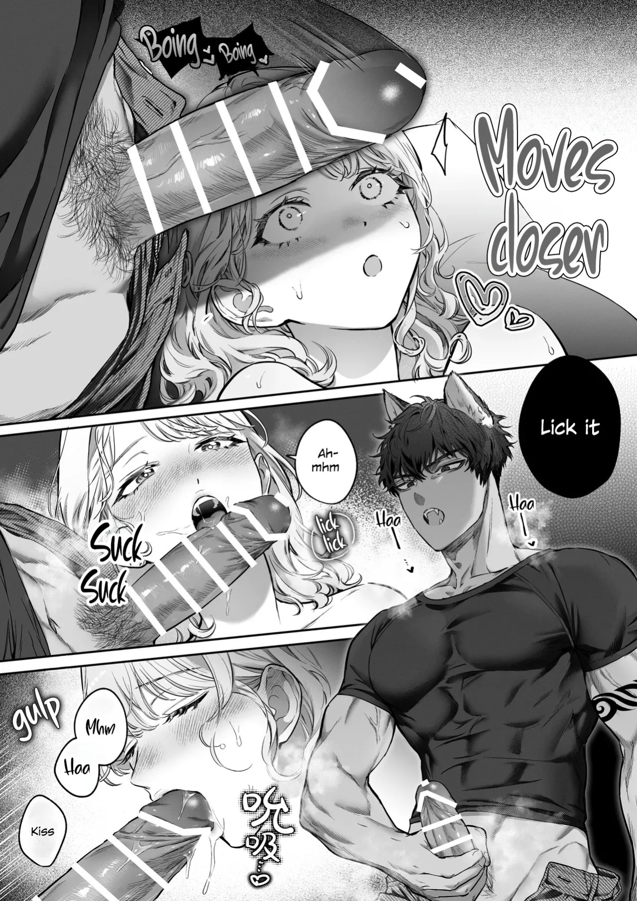 [Vivid Aster (jnnKleeche)] Kahogo na kemonohito kareshi no tanetsuke honki koubi ni kowasa retai | I want to be destroyed by my overprotective beastman boyfriend's serious mating and impregnation [English] [Descent into madness] [Digital]