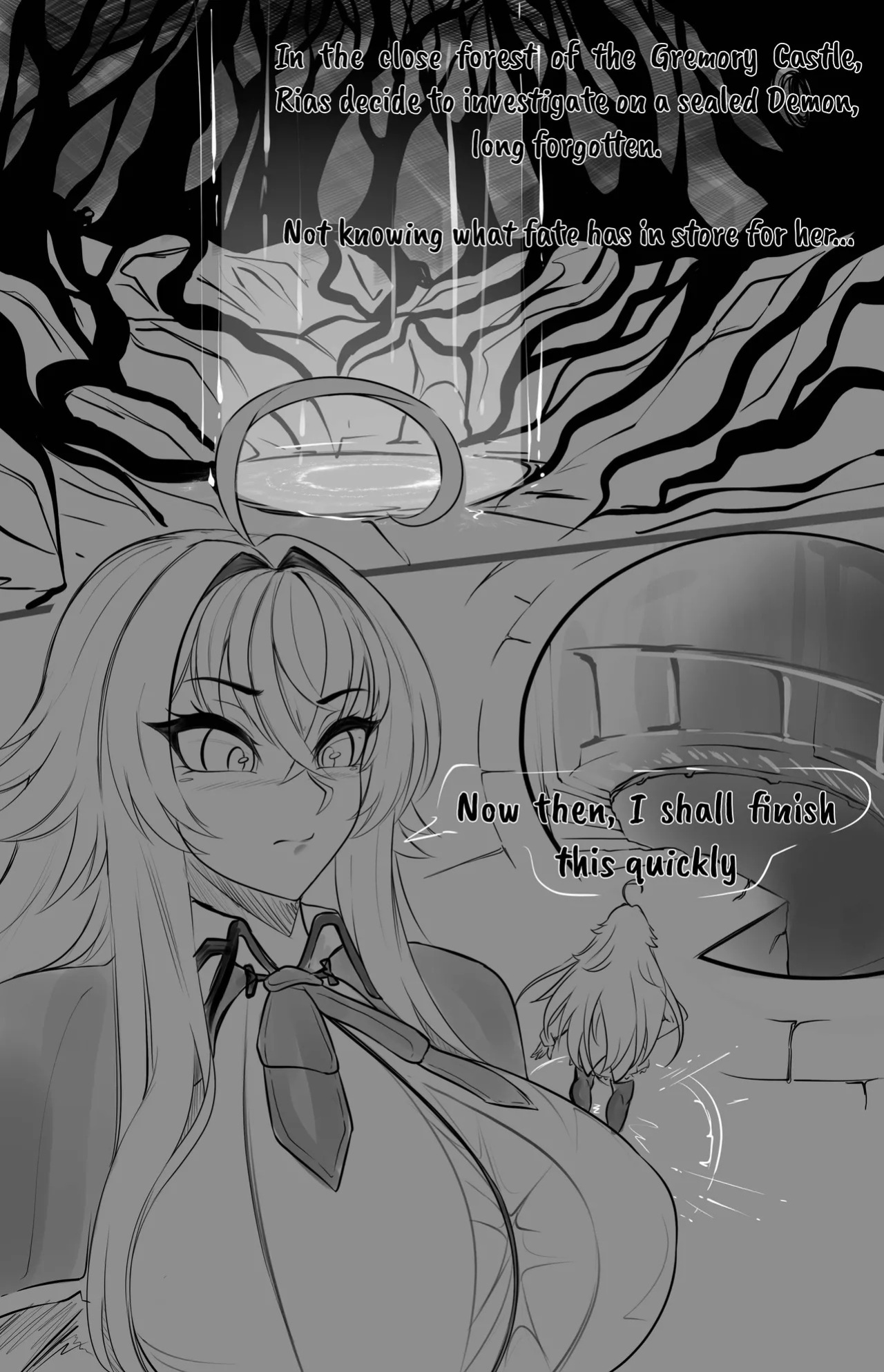 [Rikatsuky] Rias Symbiote Corruption