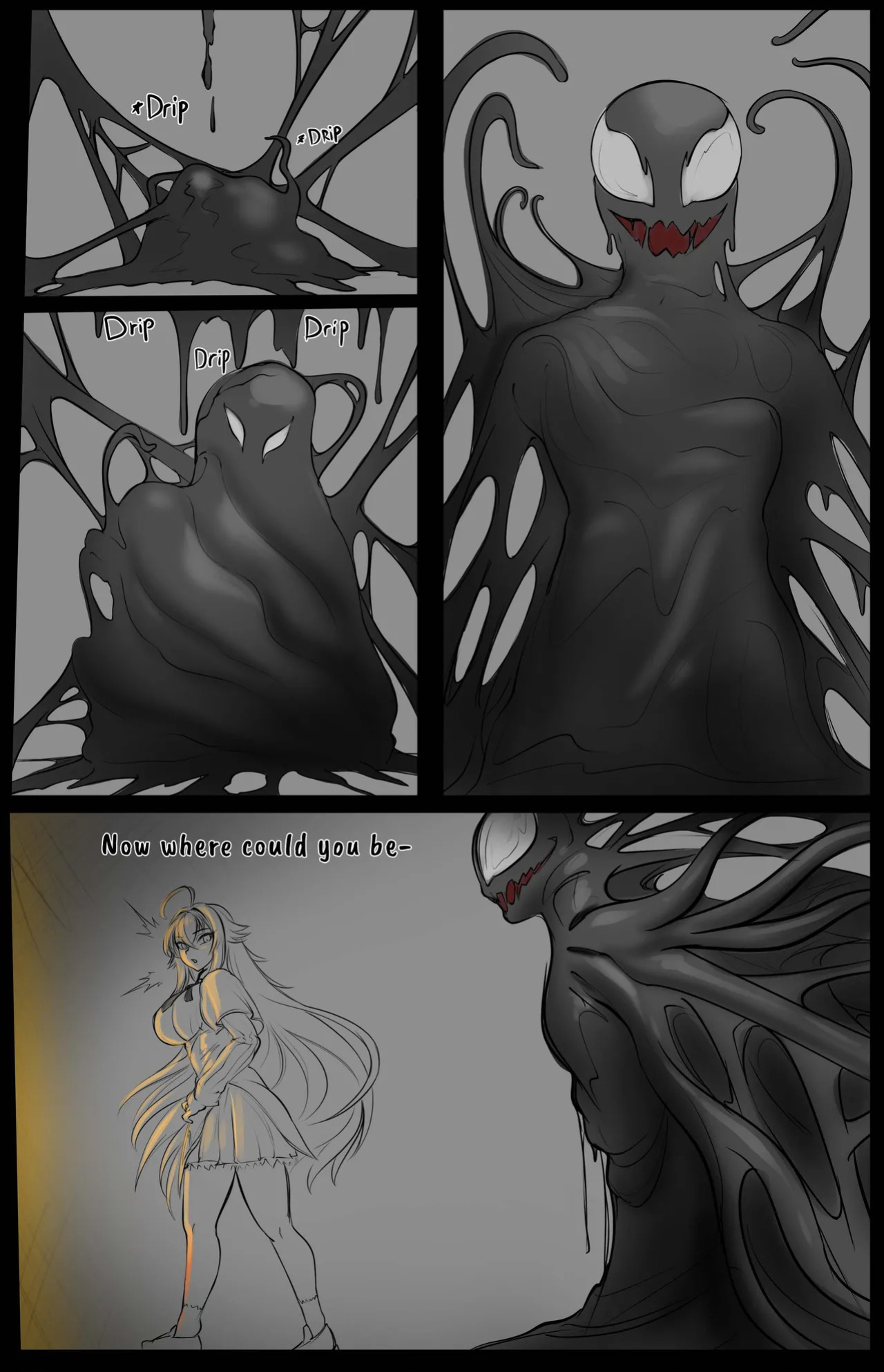 [Rikatsuky] Rias Symbiote Corruption