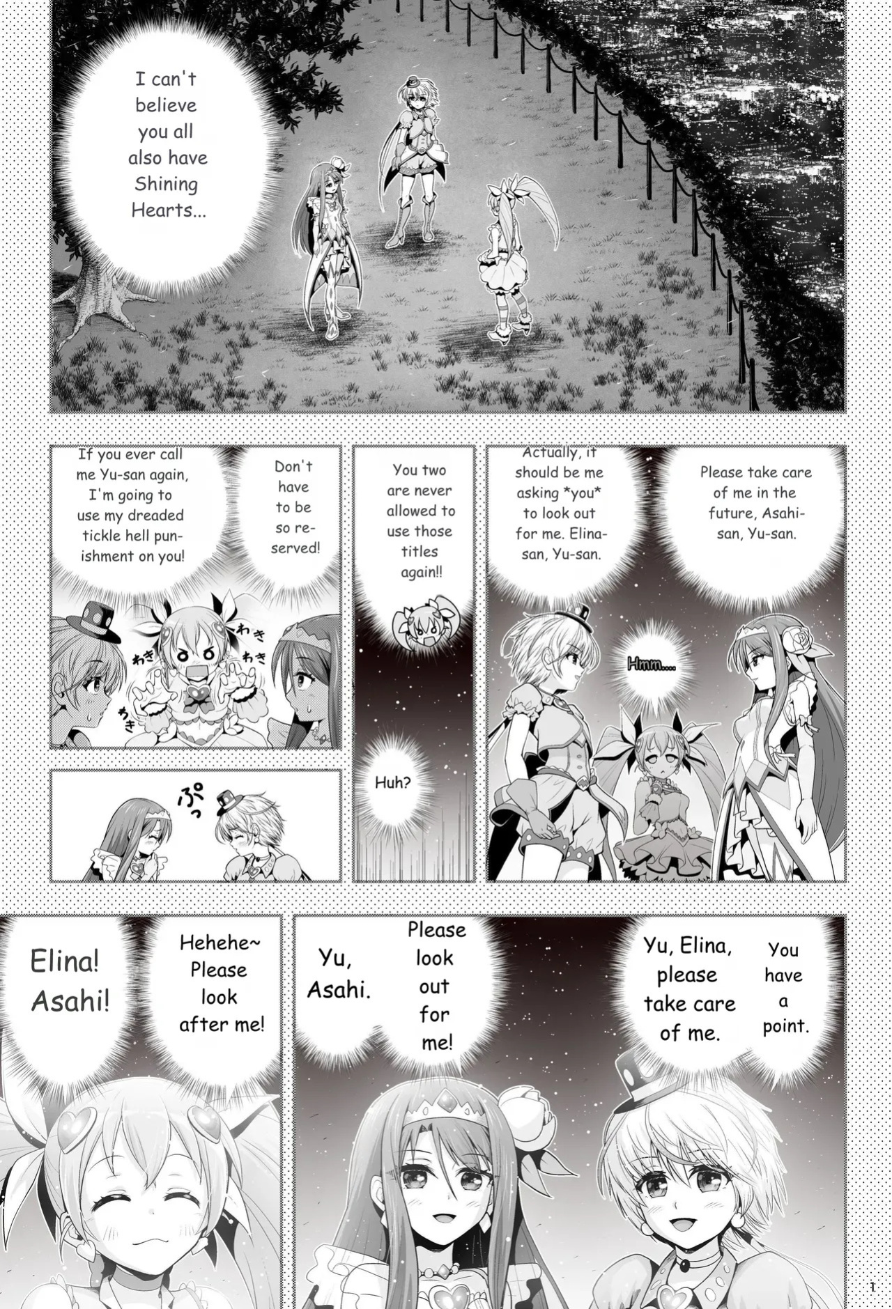 [Eclipse (Kouan)]Magical Girl Shine Hearts - Chapter 3: Yu Under the Sun [English]
