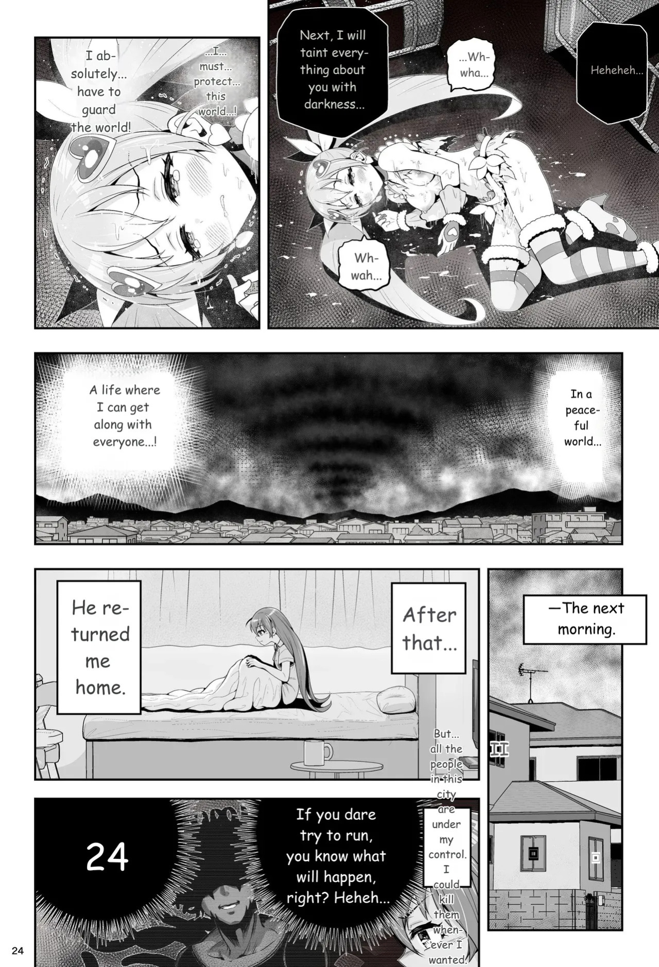 [Eclipse (Kouan)]Magical Girl Shine Hearts - Chapter 3: Yu Under the Sun [English]