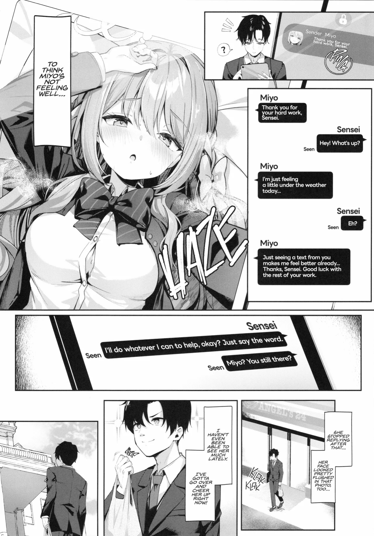 (C107) [Kinokomushin (Kinokomushi)] Warui Sensei ni wa, Oshioki ga Hitsuyou desu ne | A Bad Sensei Needs to Be Punished (Blue Archive) [English]