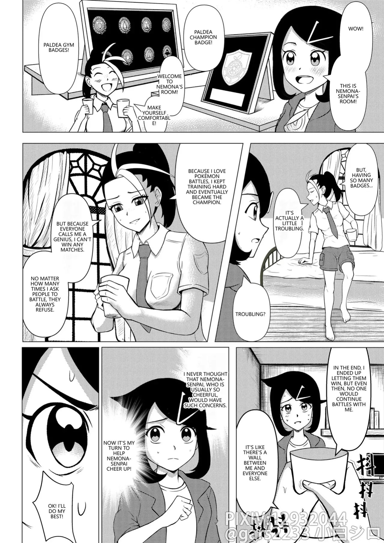 [Gars2233] Liko and Nemona Free Time (Pokemon) (VGT13) (English)