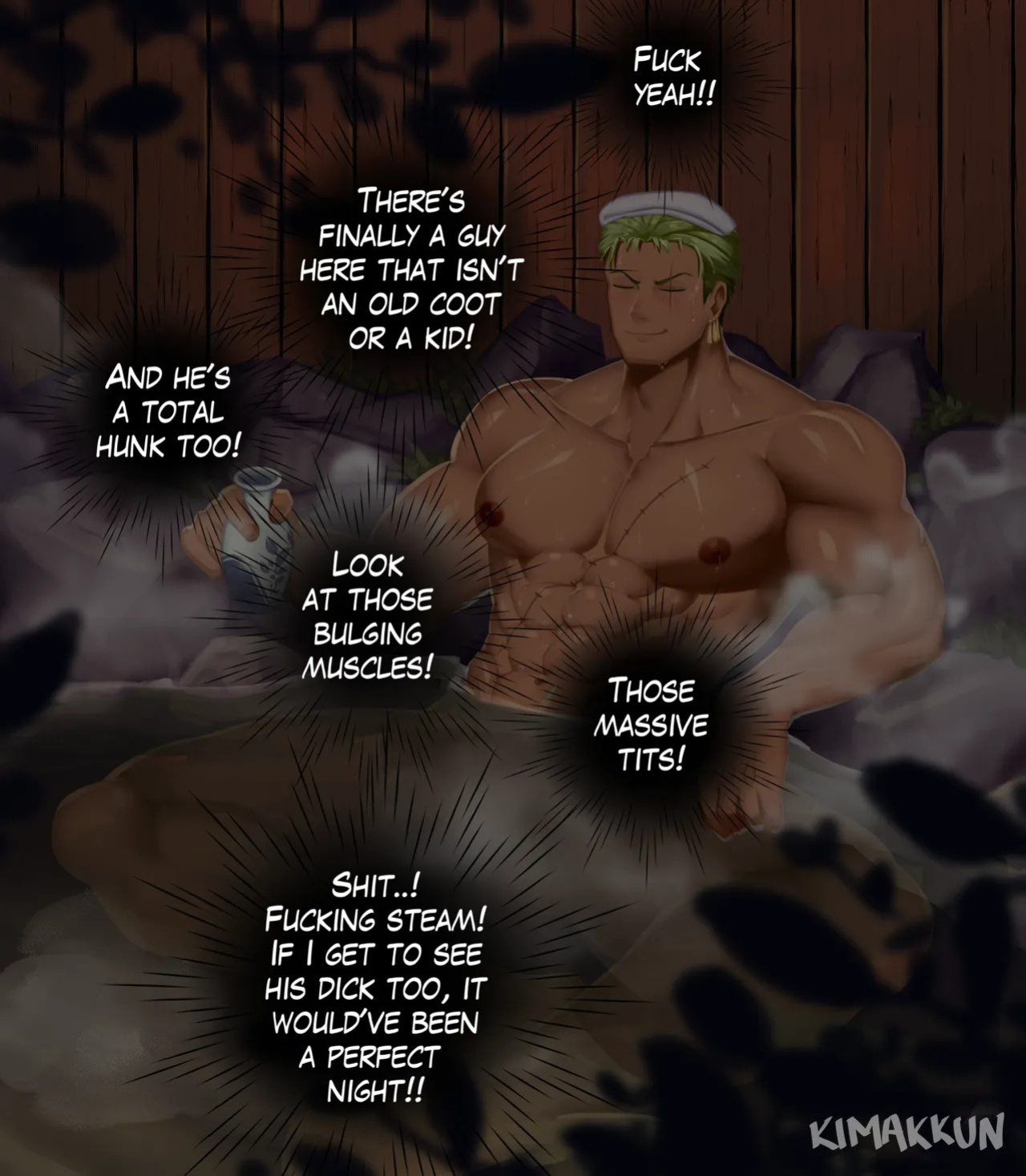 [kimakkun] Steamy Hot Spring [English + Textless & Bonus]