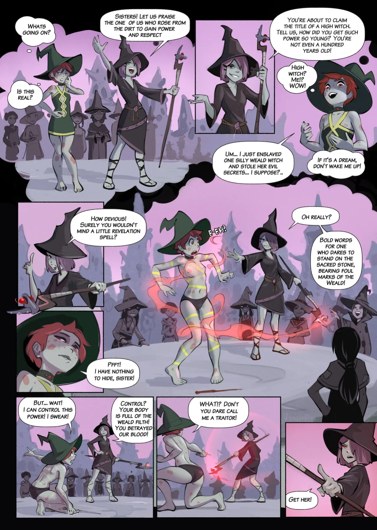 [VyazinRei] Unfortunate Forest Witch story (Ongoing)