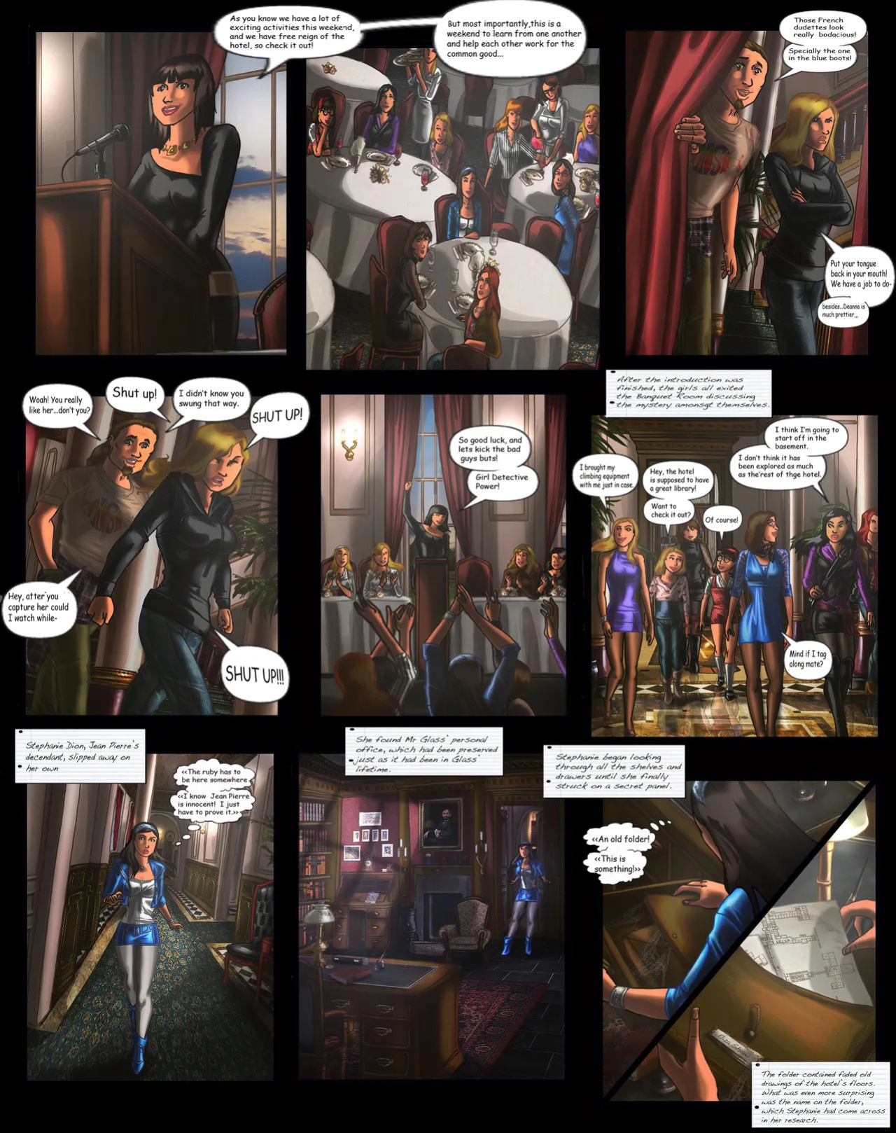 [Deanna & Tracey] In the search for the Glass Ruby