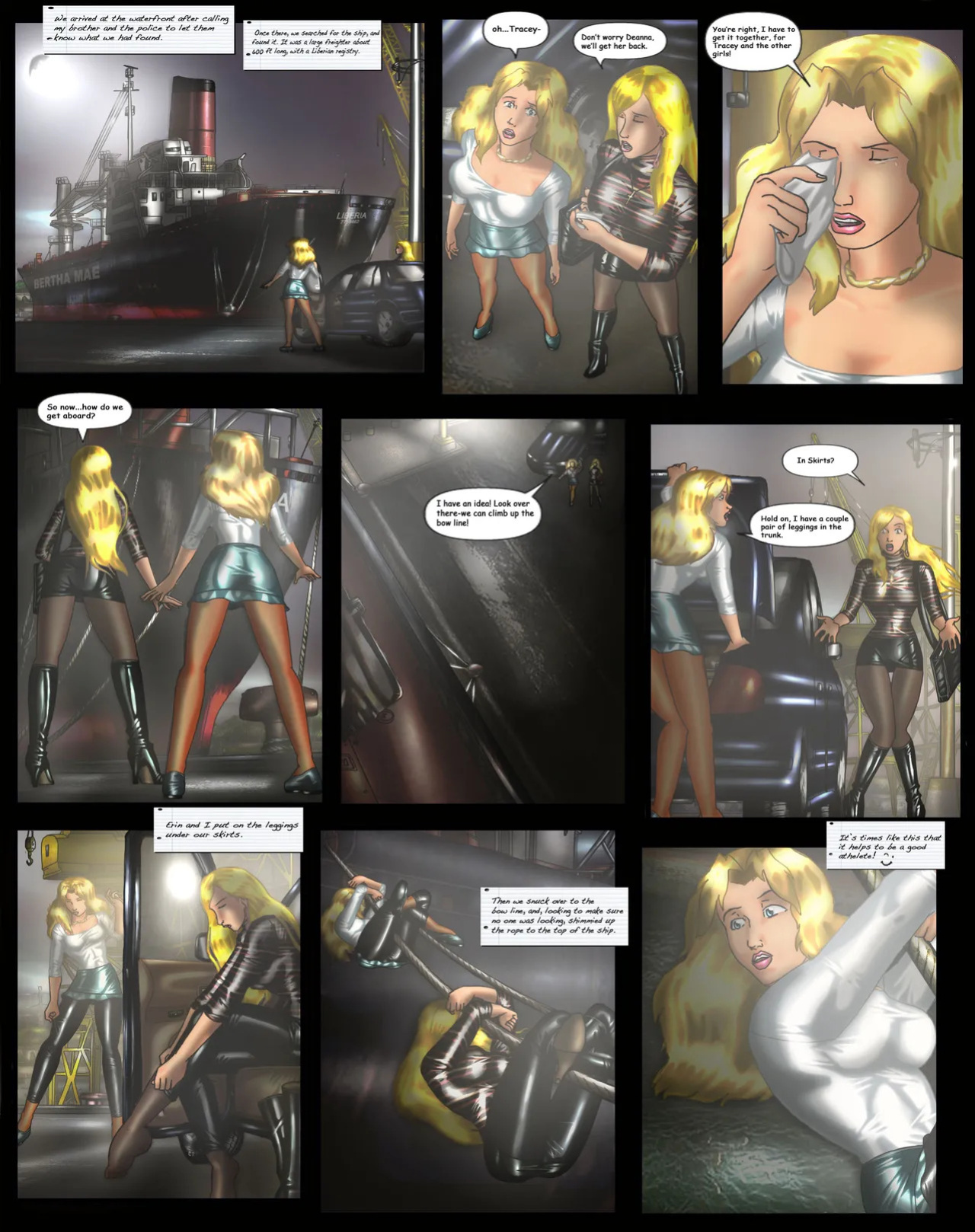 [Deanna & Tracey] Disappearing Cheerleader