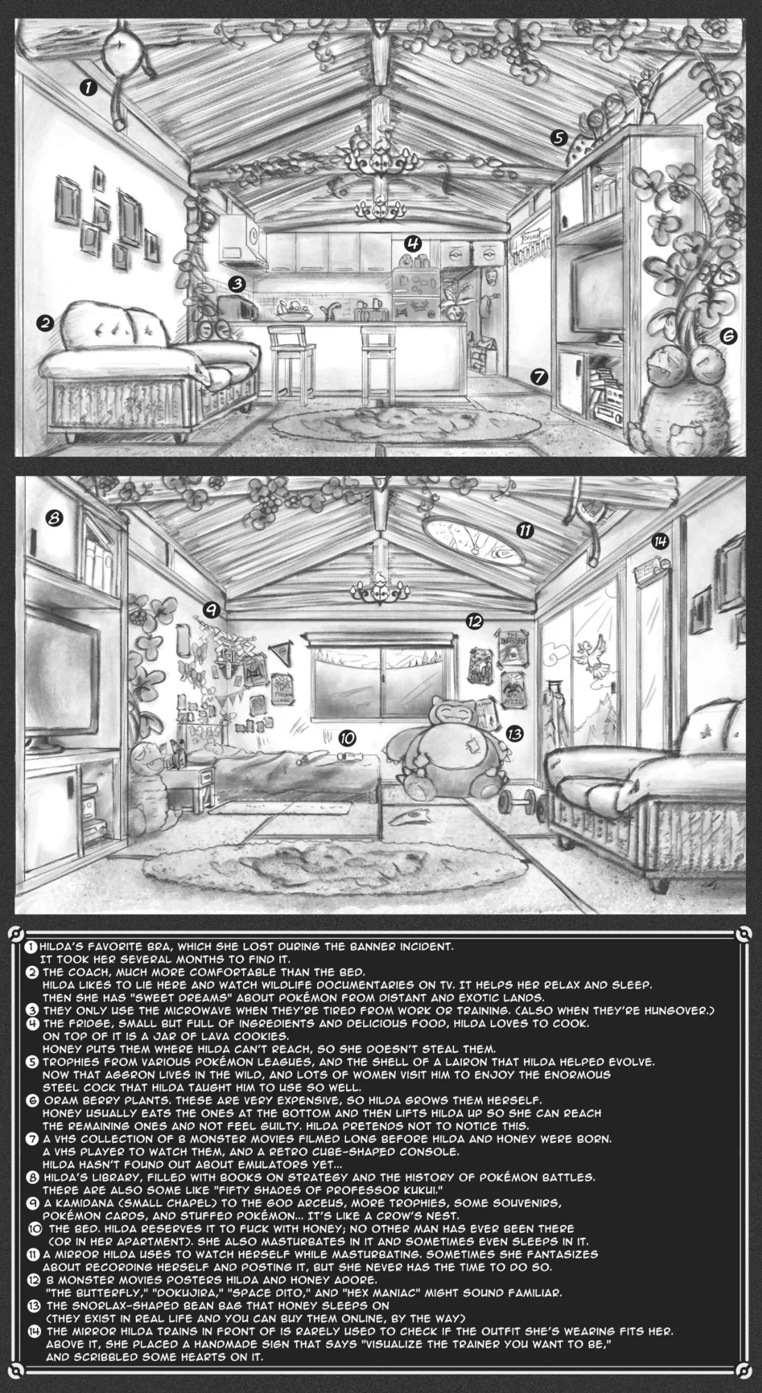 [Red-Doom] Hilda's Libido Ch. 1-4 (Pokemon) [Ongoing]