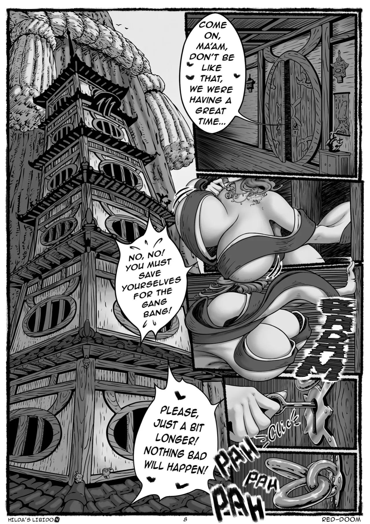 [Red-Doom] Hilda's Libido Ch. 1-4 (Pokemon) [Ongoing]