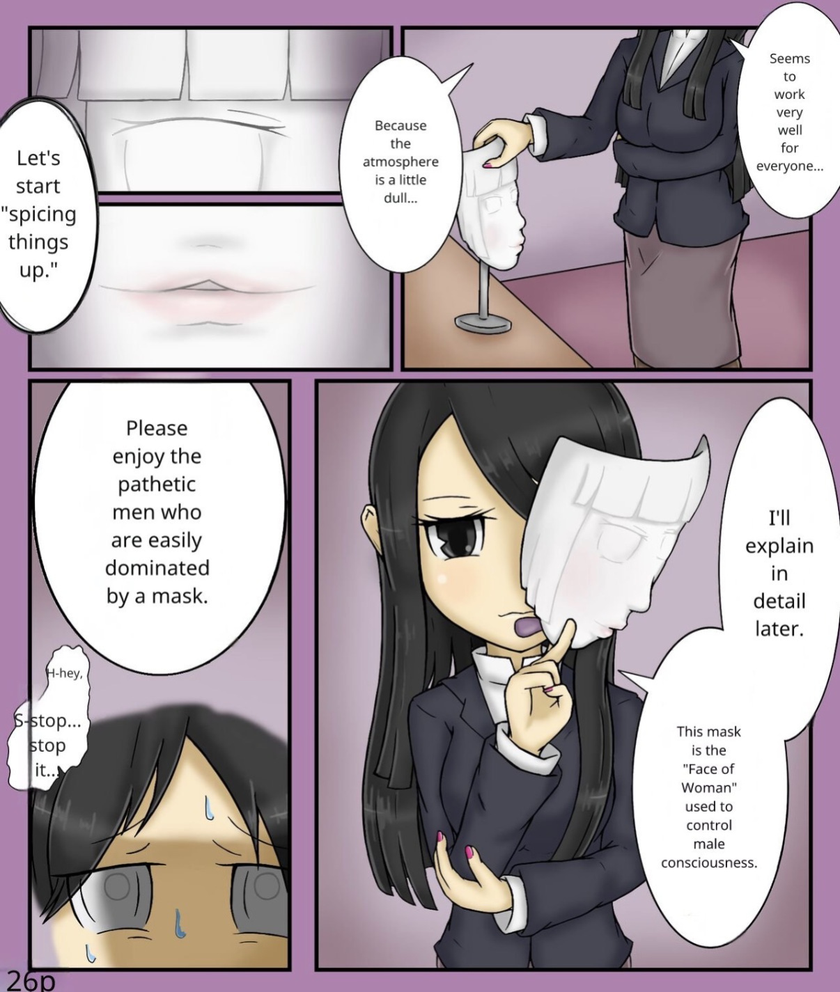 Forced girls transformation