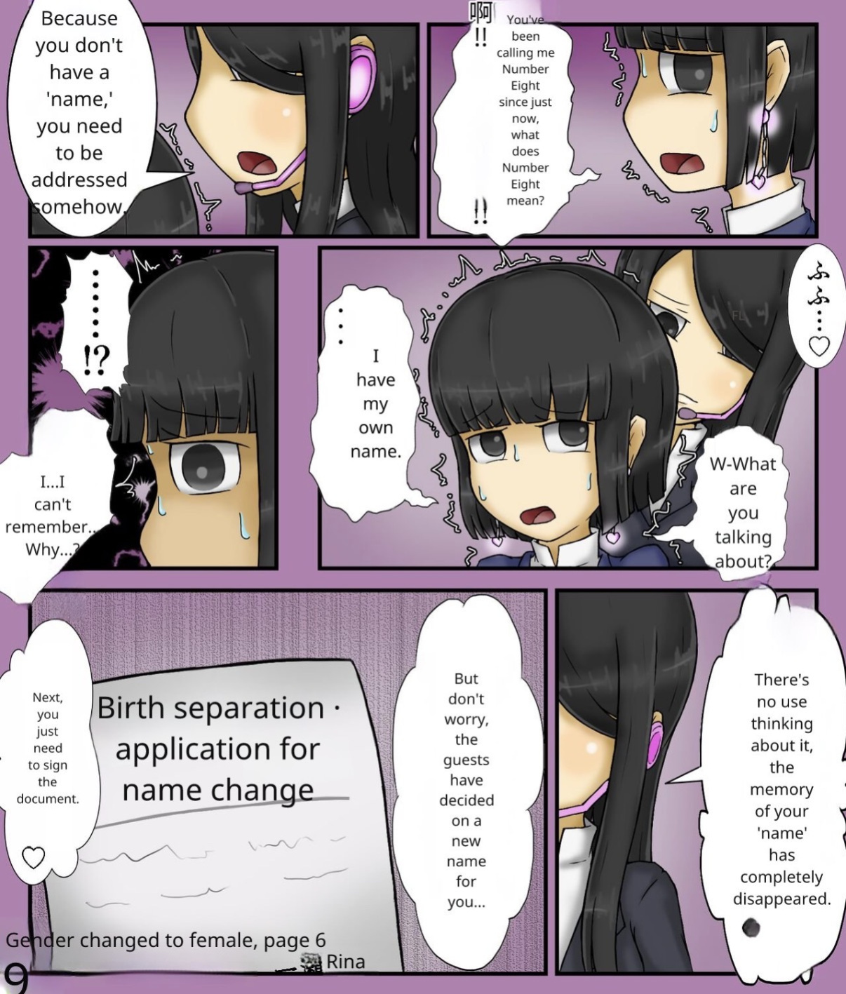 Forced girls transformation