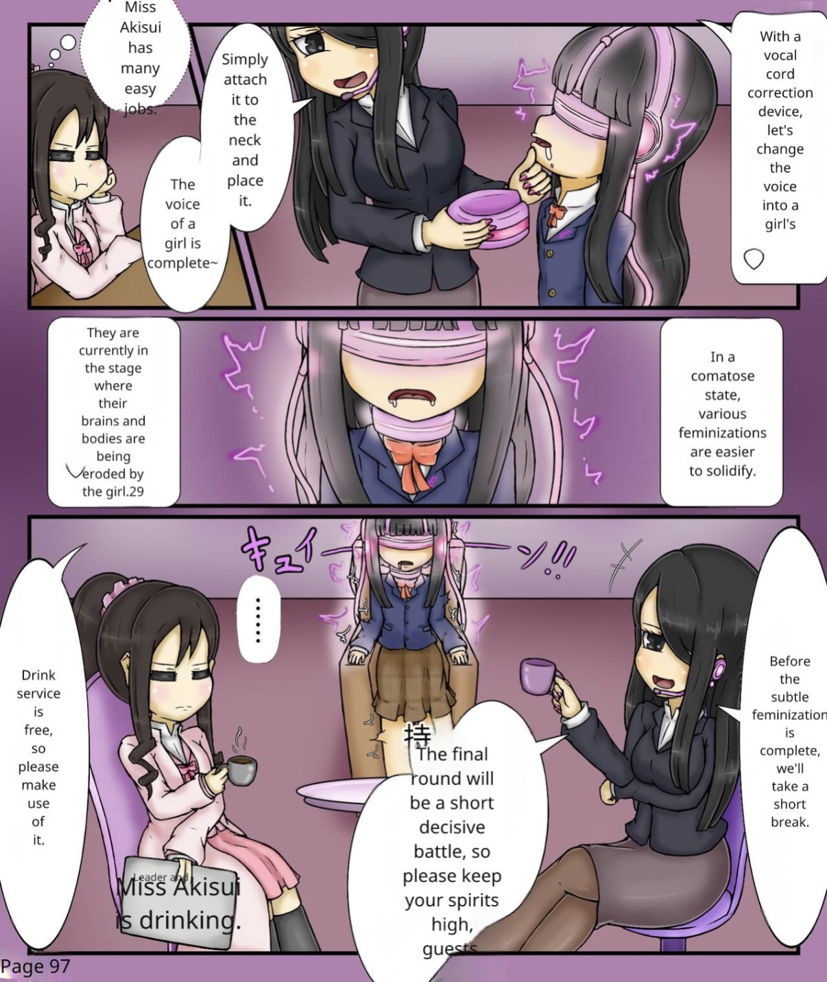 Forced girls transformation