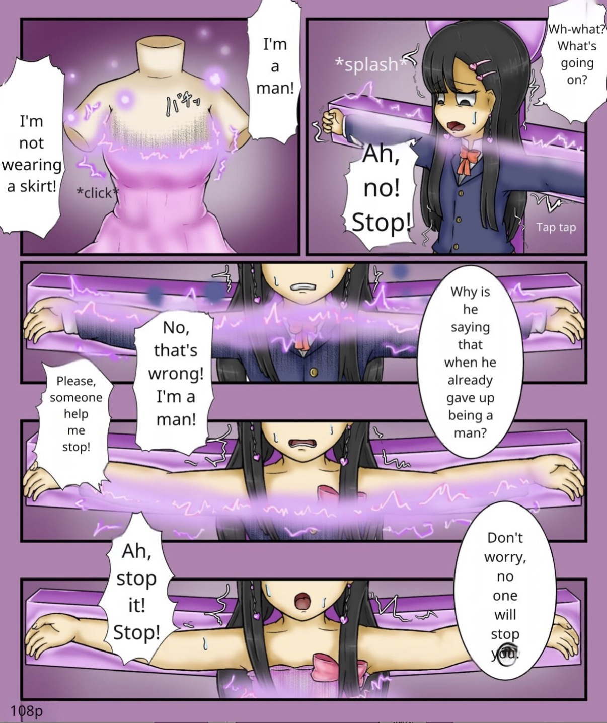 Forced girls transformation
