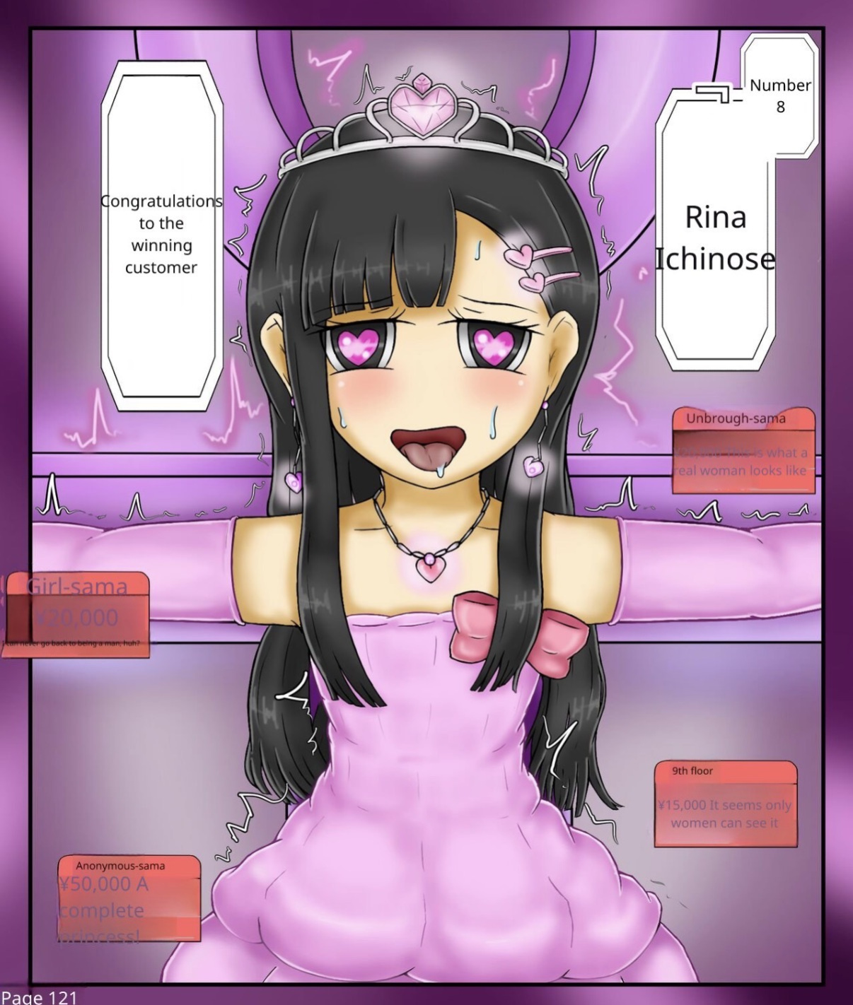 Forced girls transformation