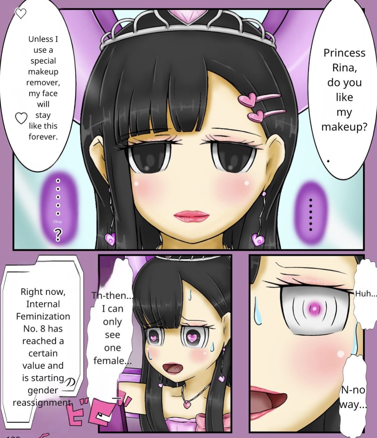Forced girls transformation