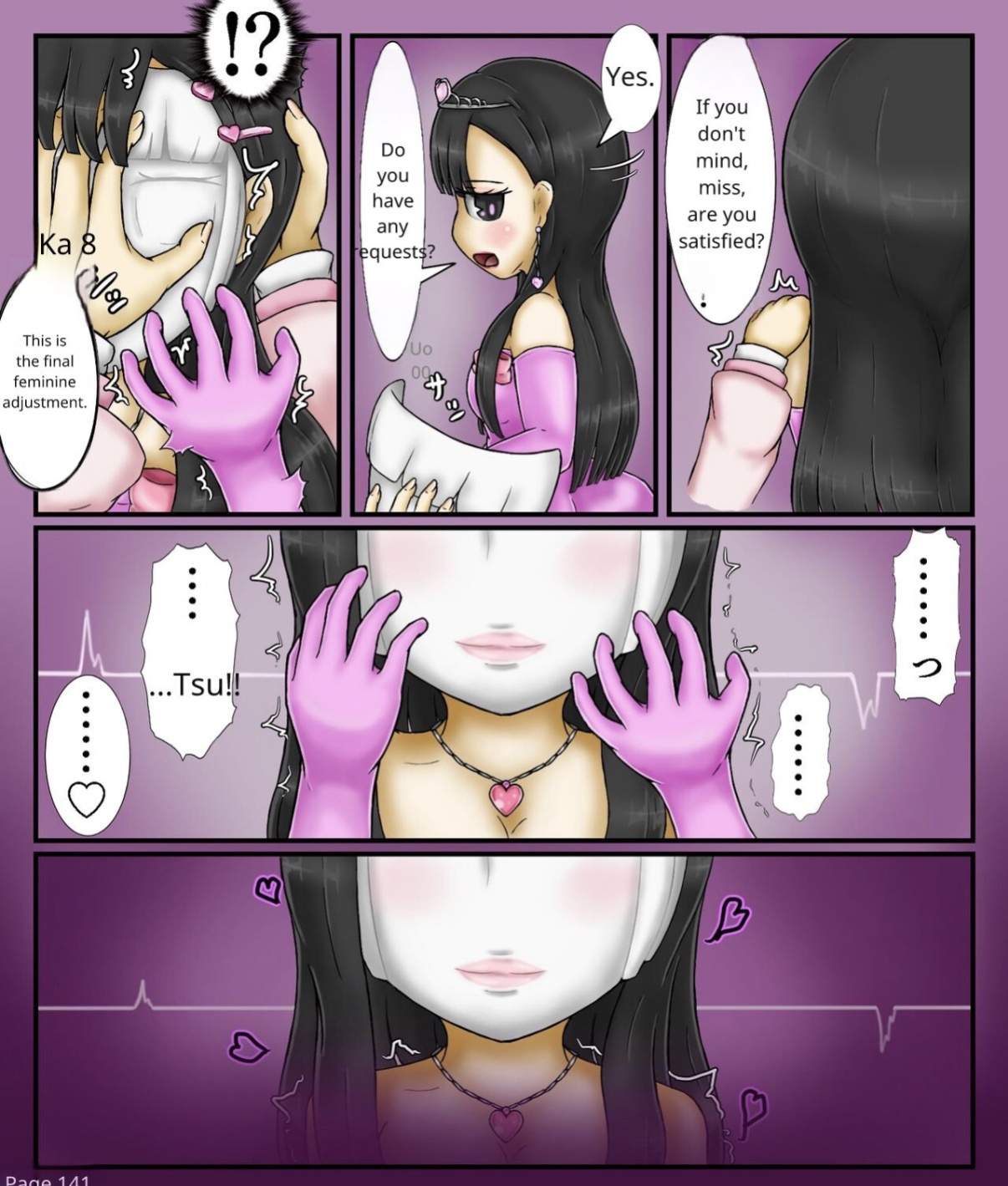 Forced girls transformation
