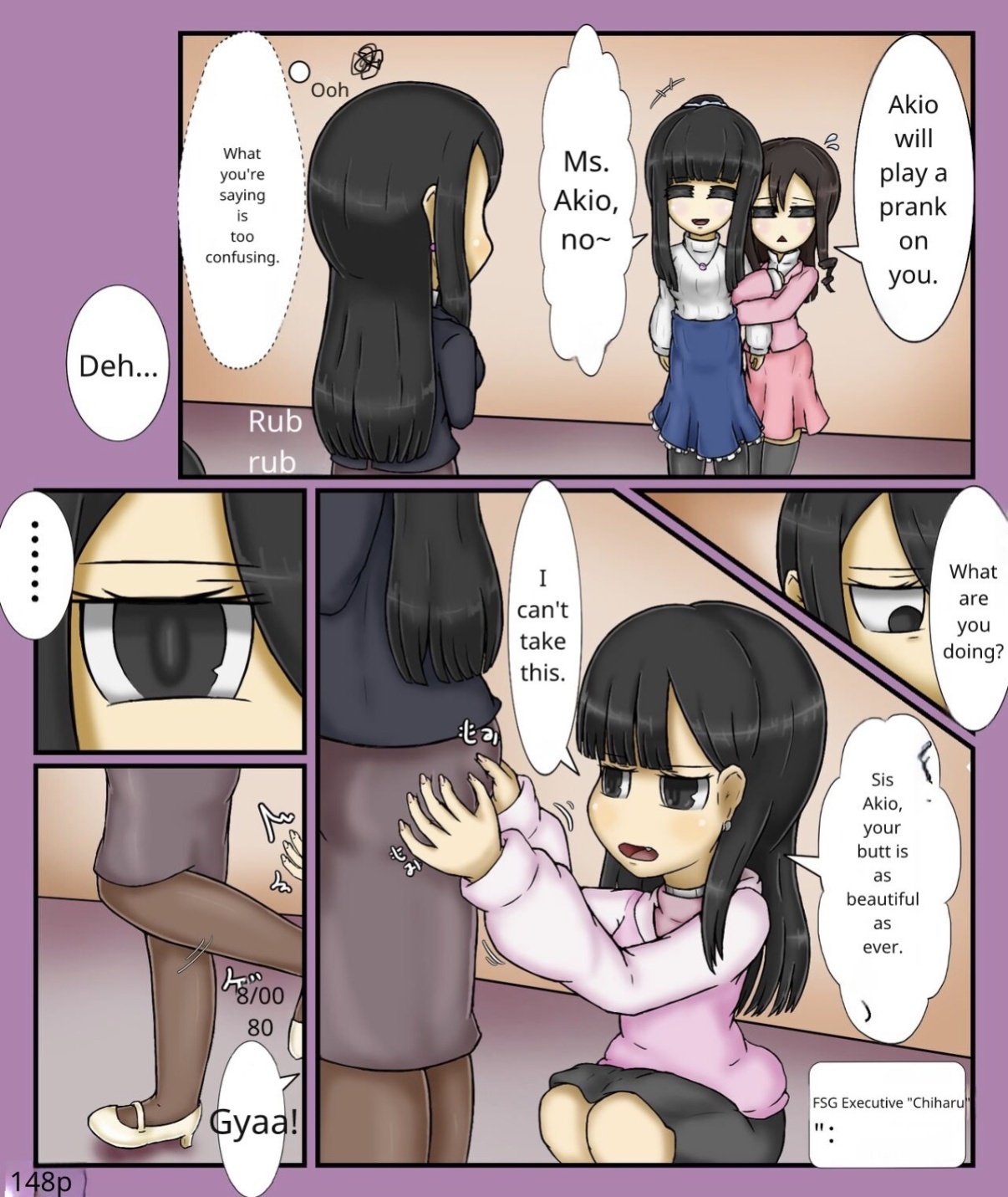 Forced girls transformation