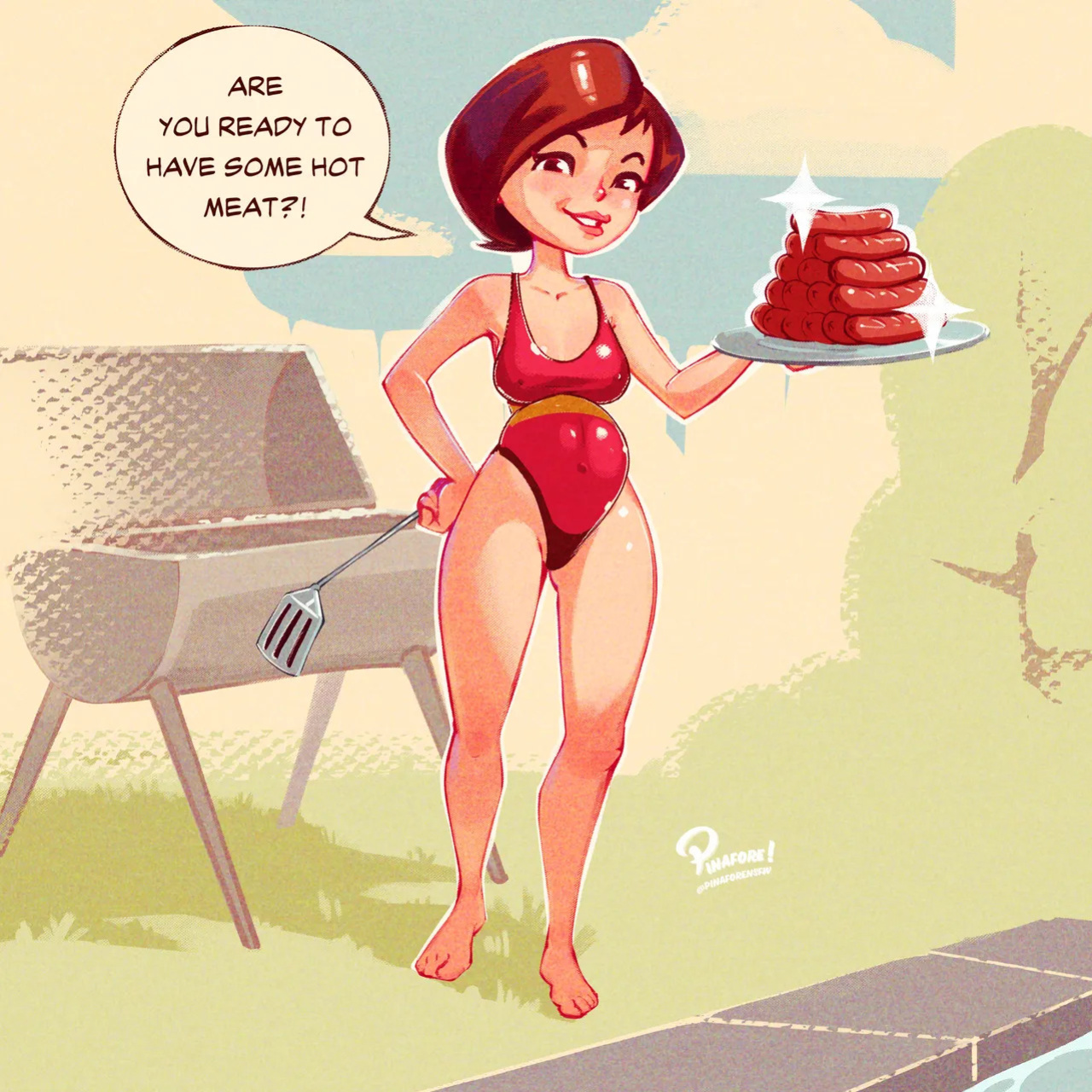 [Pinafore] Mother's Day Special: MILFs BBQ (Ongoing)