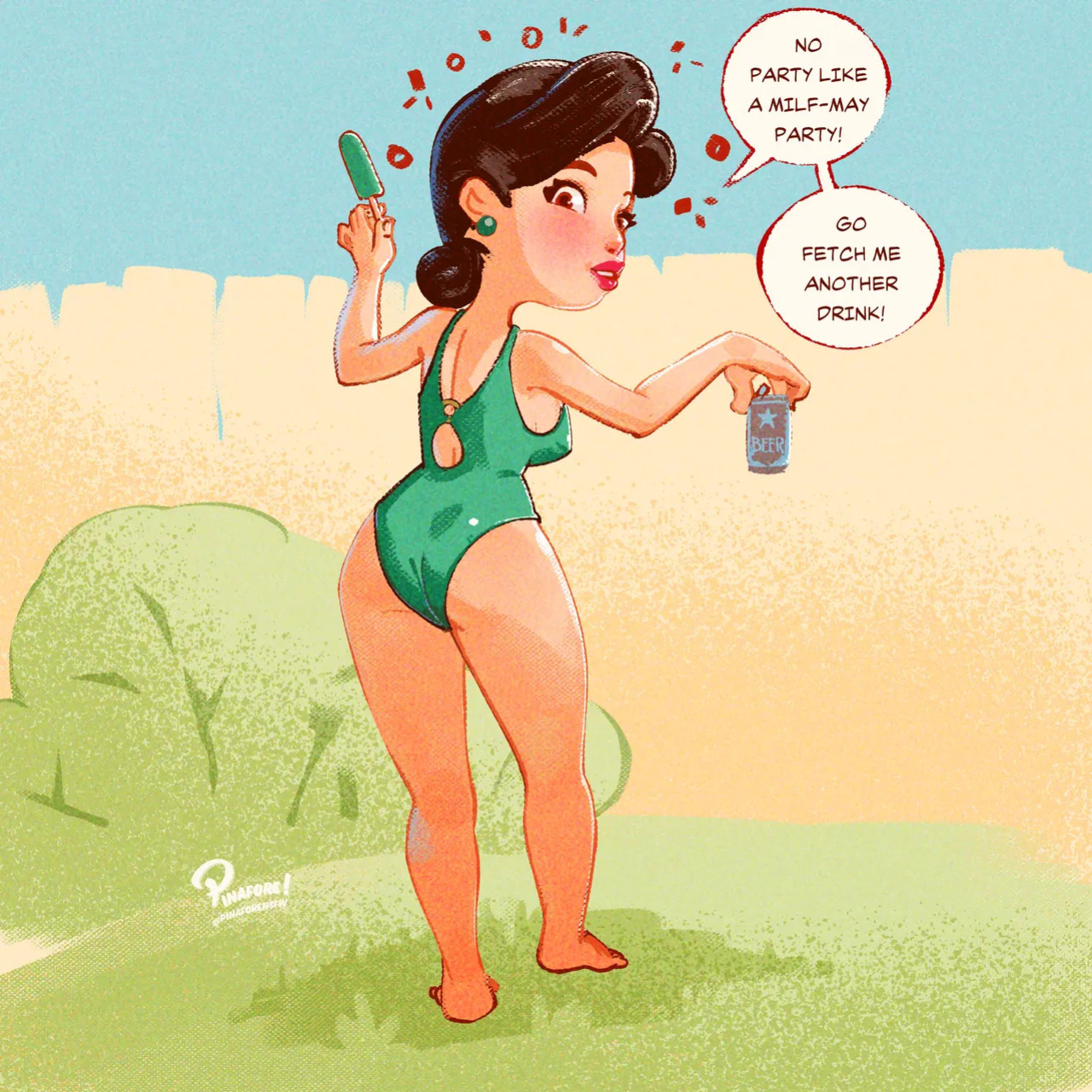 [Pinafore] Mother's Day Special: MILFs BBQ (Ongoing)