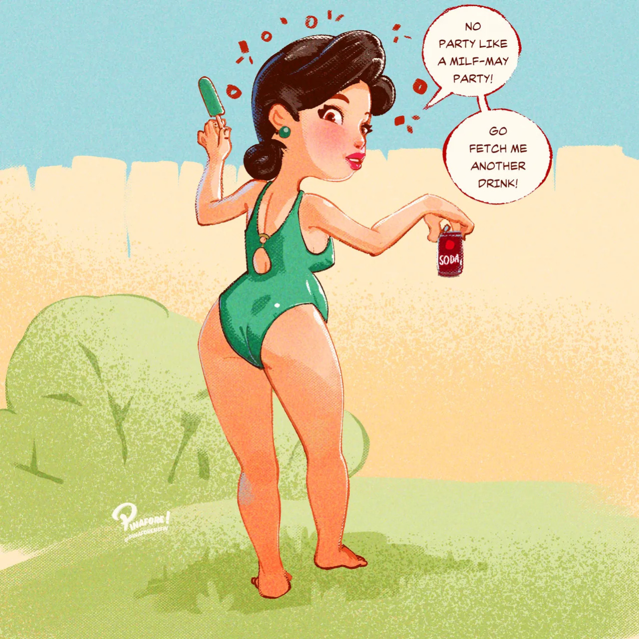 [Pinafore] Mother's Day Special: MILFs BBQ (Ongoing)