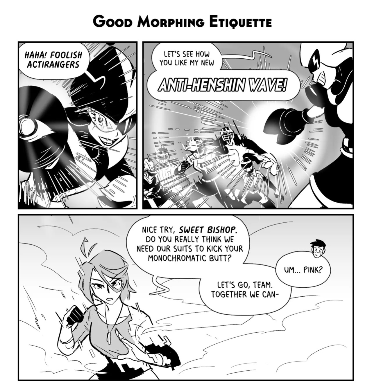 [Spicymancer] Acti-Rangers (OC)