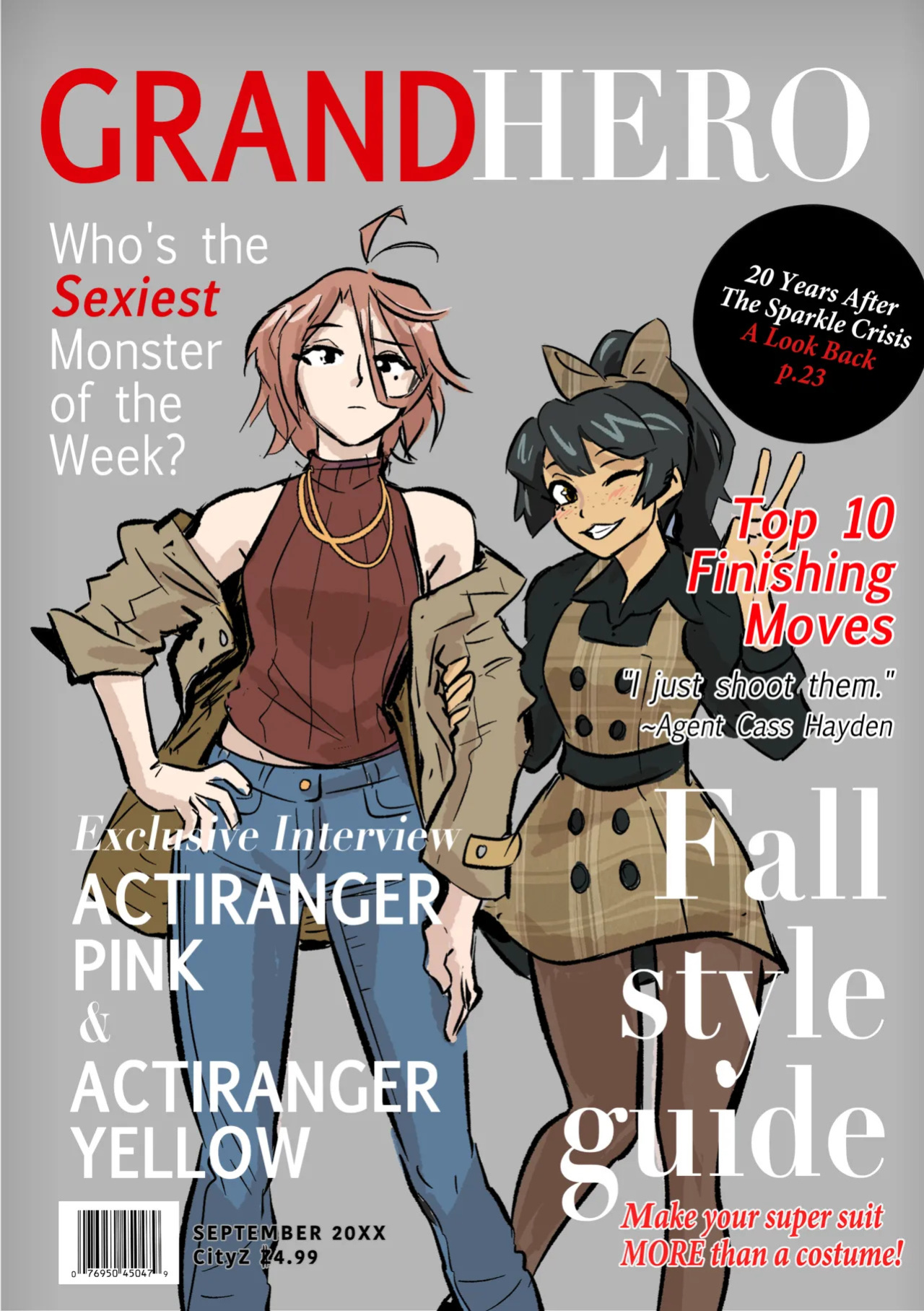 [Spicymancer] Acti-Rangers (OC)