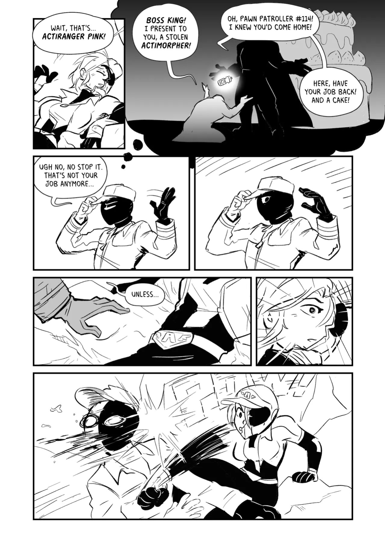 [Spicymancer] Acti-Rangers (OC)