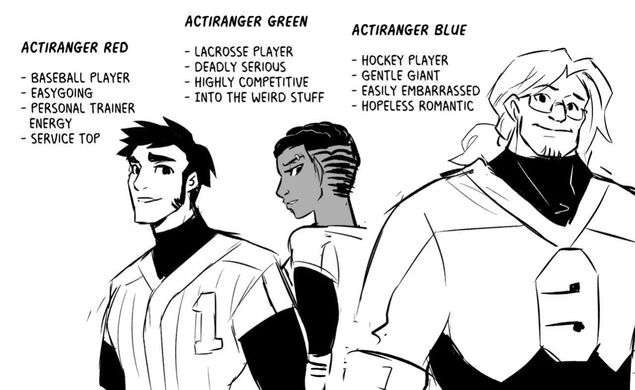 [Spicymancer] Acti-Rangers (OC)