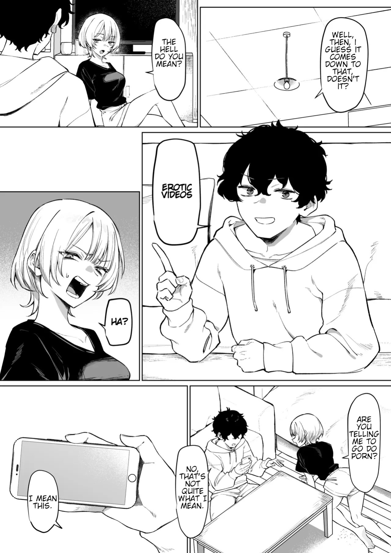 The Story of Earning Money with a Video of Steamy French Kissing with my Senpai